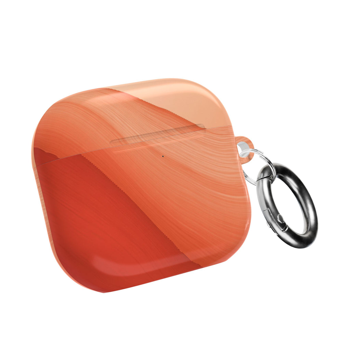 Terracotta Flow · Hard Case for AirPods & AirPods Pro · Orange