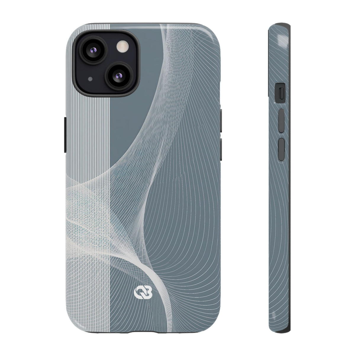 Kinetic Horizon · Tough Phone Case for iPhone · Grey