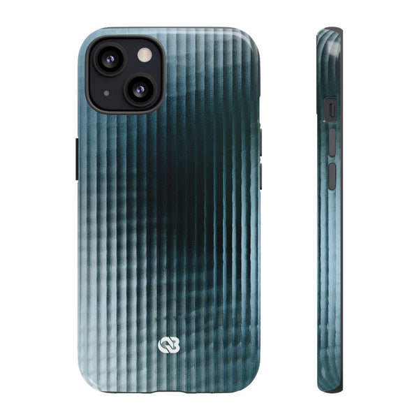 Linear Optic Refraction · Tough Phone Case for iPhone · Teal