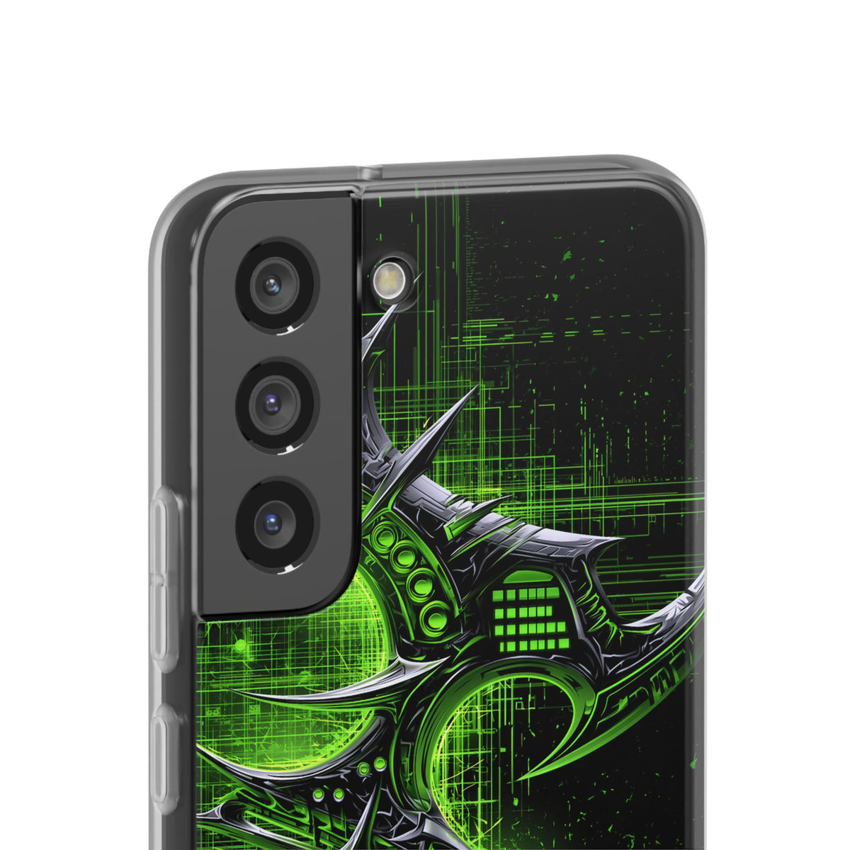 Cyber Sigil Grid · Lite Phone Case for Samsung · Green
