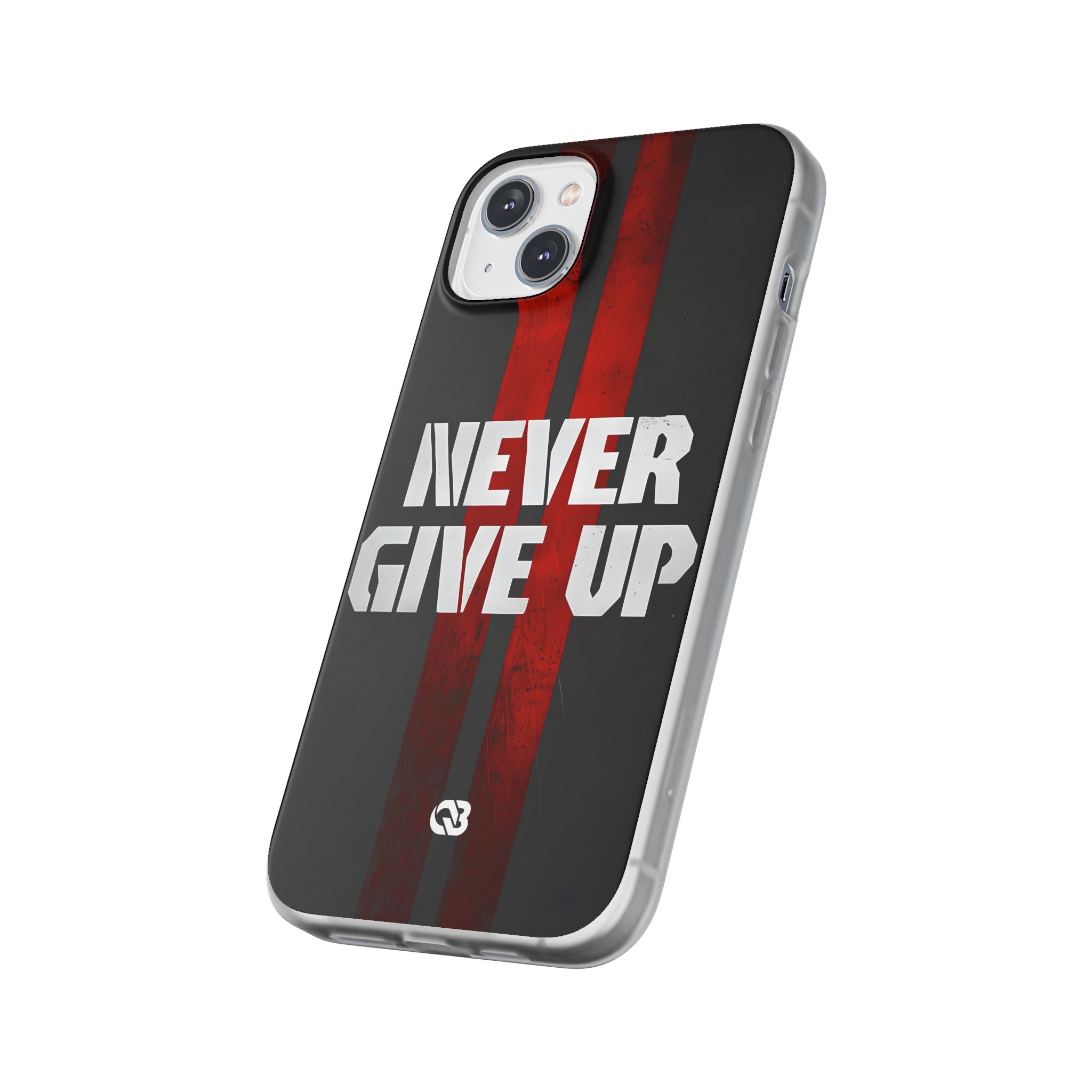 Crimson Grit Resolve · Soft Custodia per iPhone