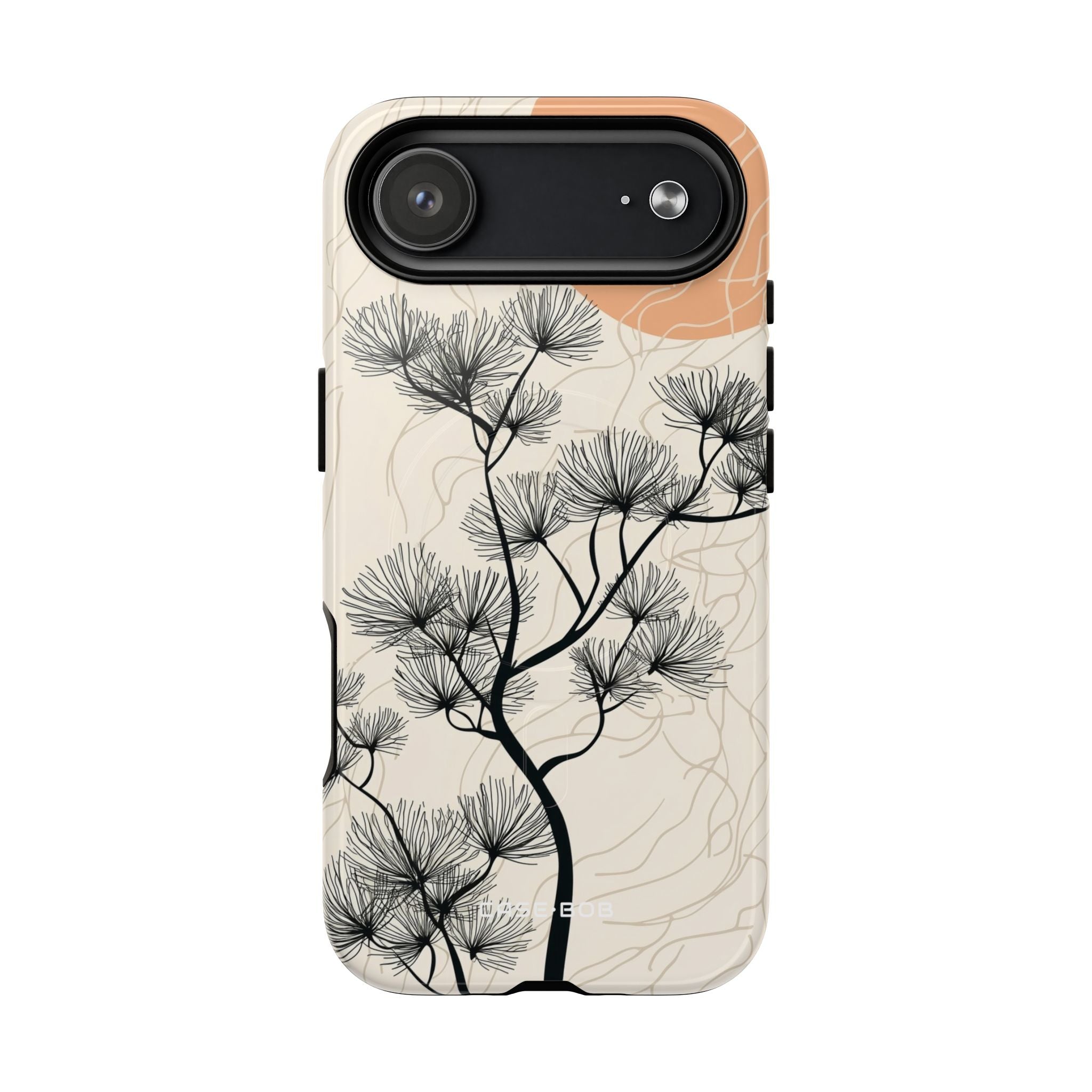 Spiky Tree Sunset iPhone 17 Air Case - Tough+ - CASE•BOB