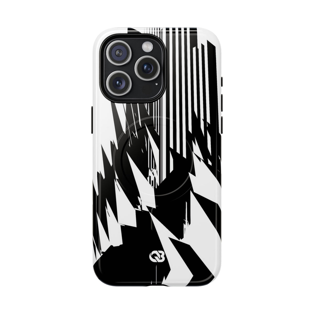 Orbital Spire · Tough 2.0 Magnetic Phone Case for iPhone · Black