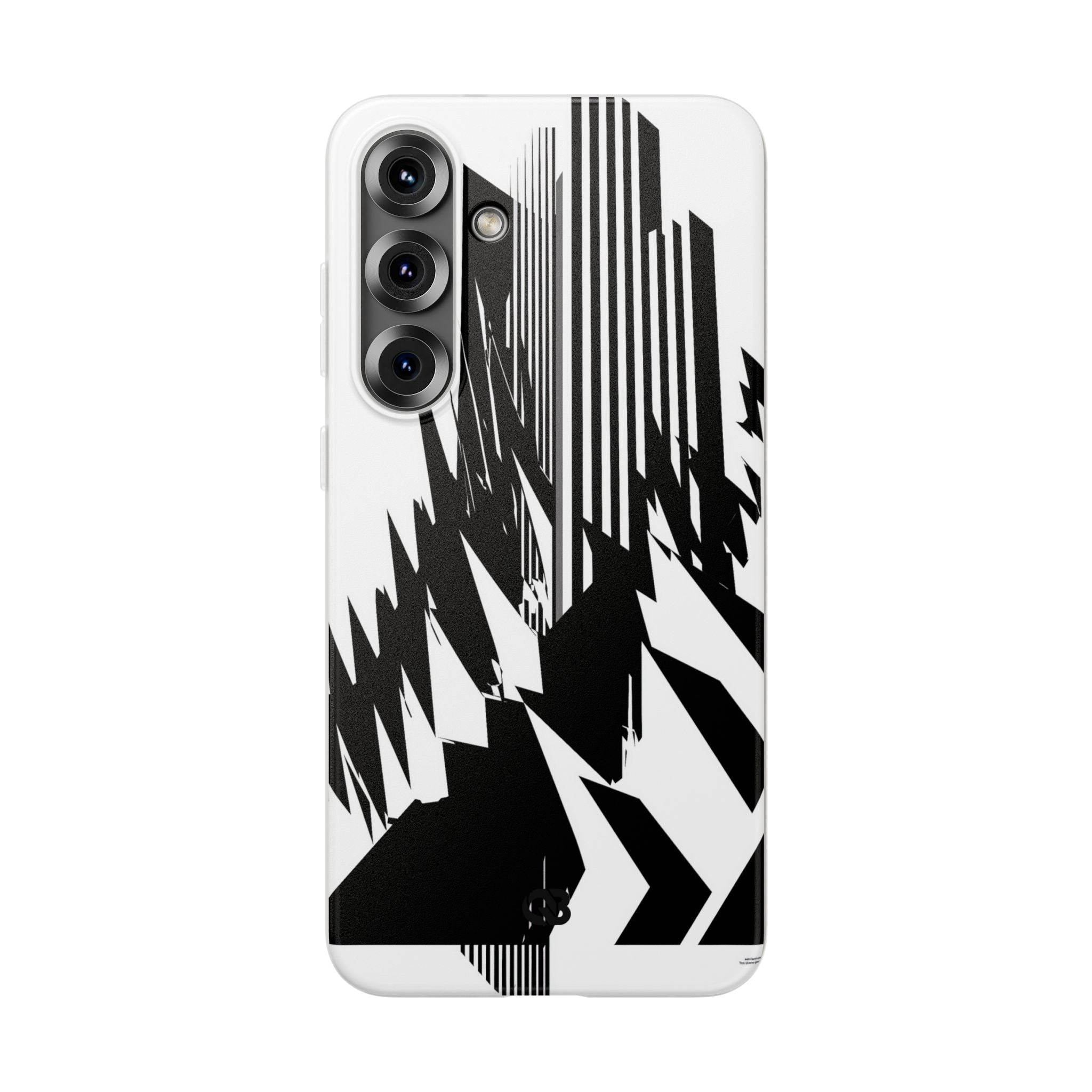 White Lite Phone Case for Samsung - Shattered Vector Spire