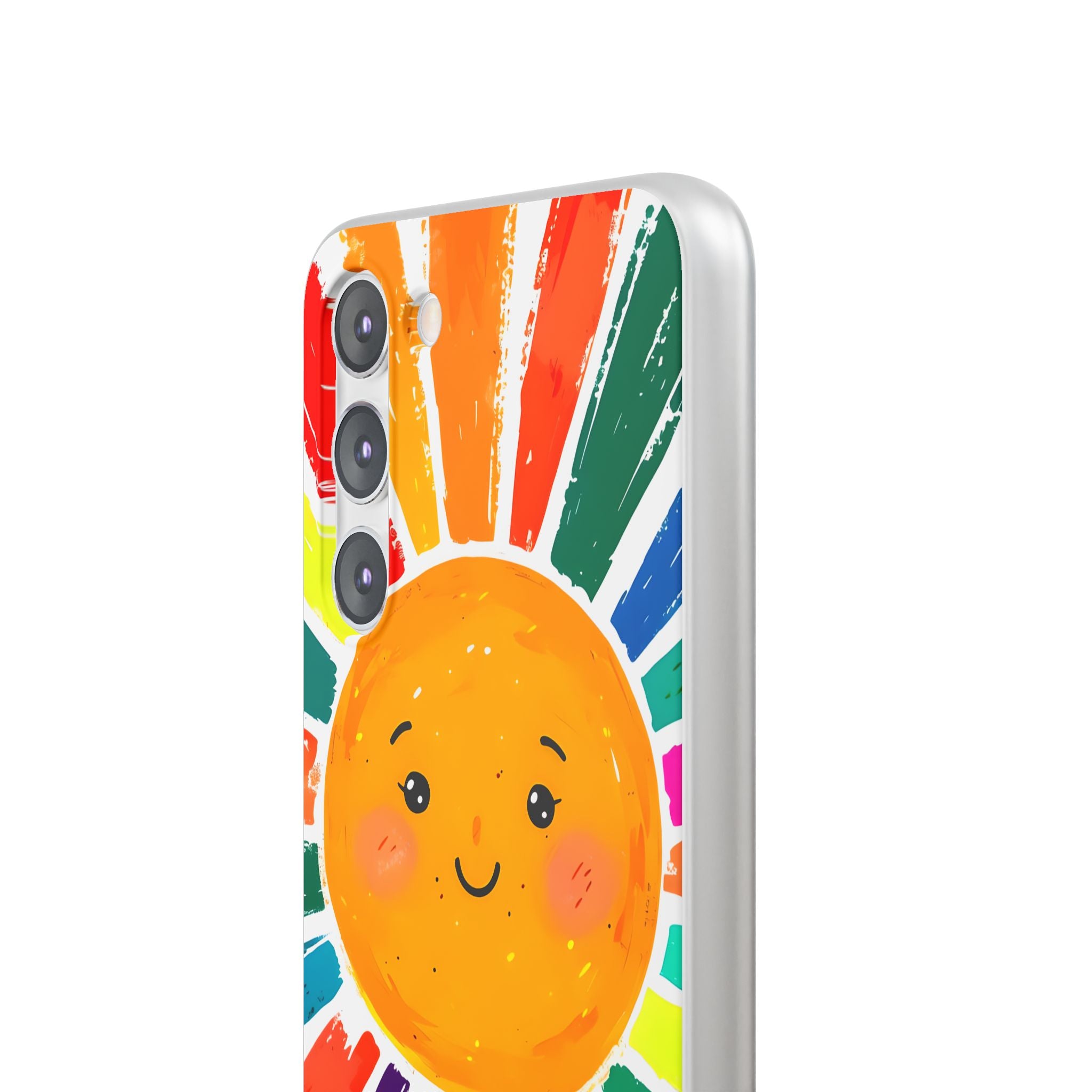 Vibrant Solar Smile · Soft Handyhülle für Samsung