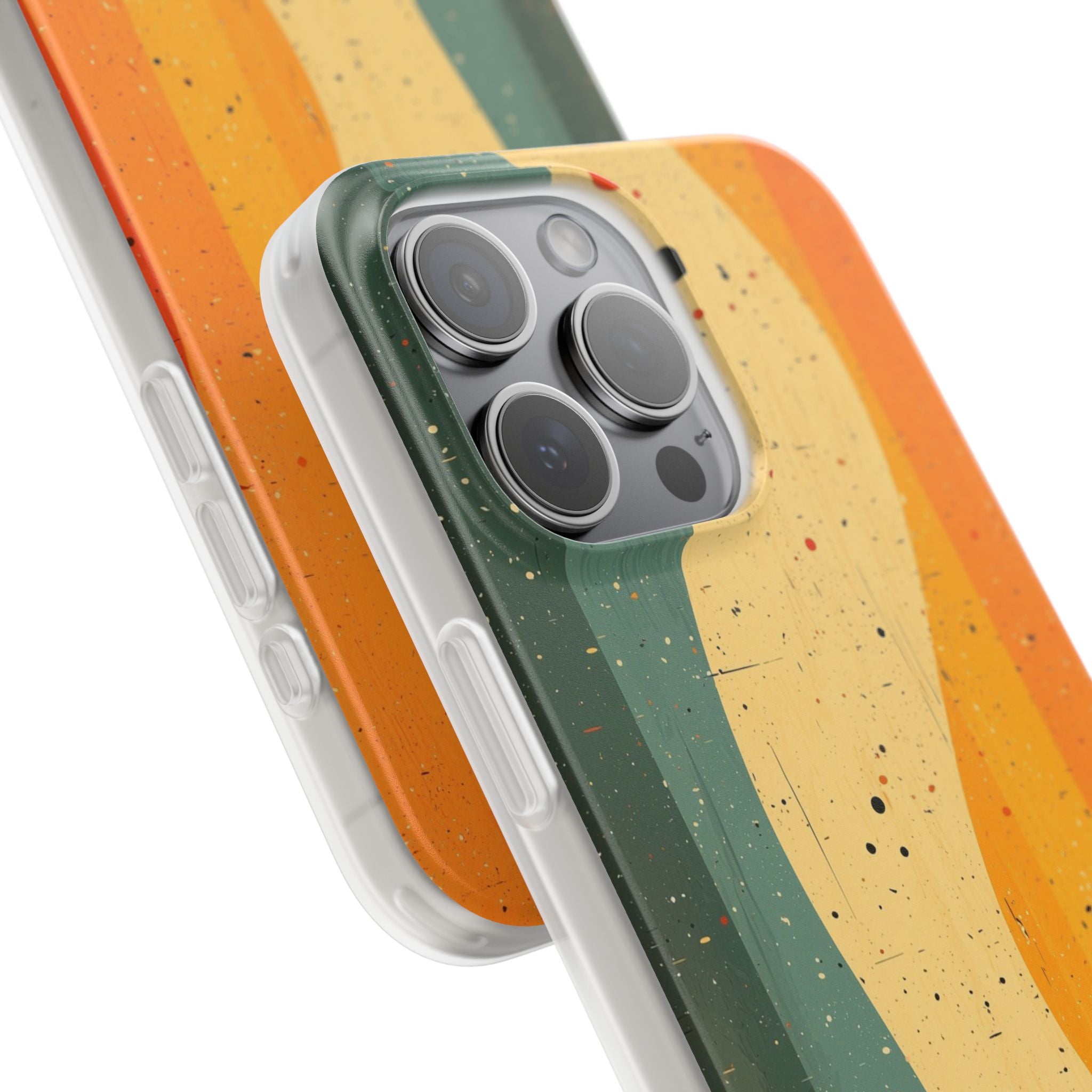 Wavy Forest Veil iPhone 15 Pro Max -pehmeä suojakotelo