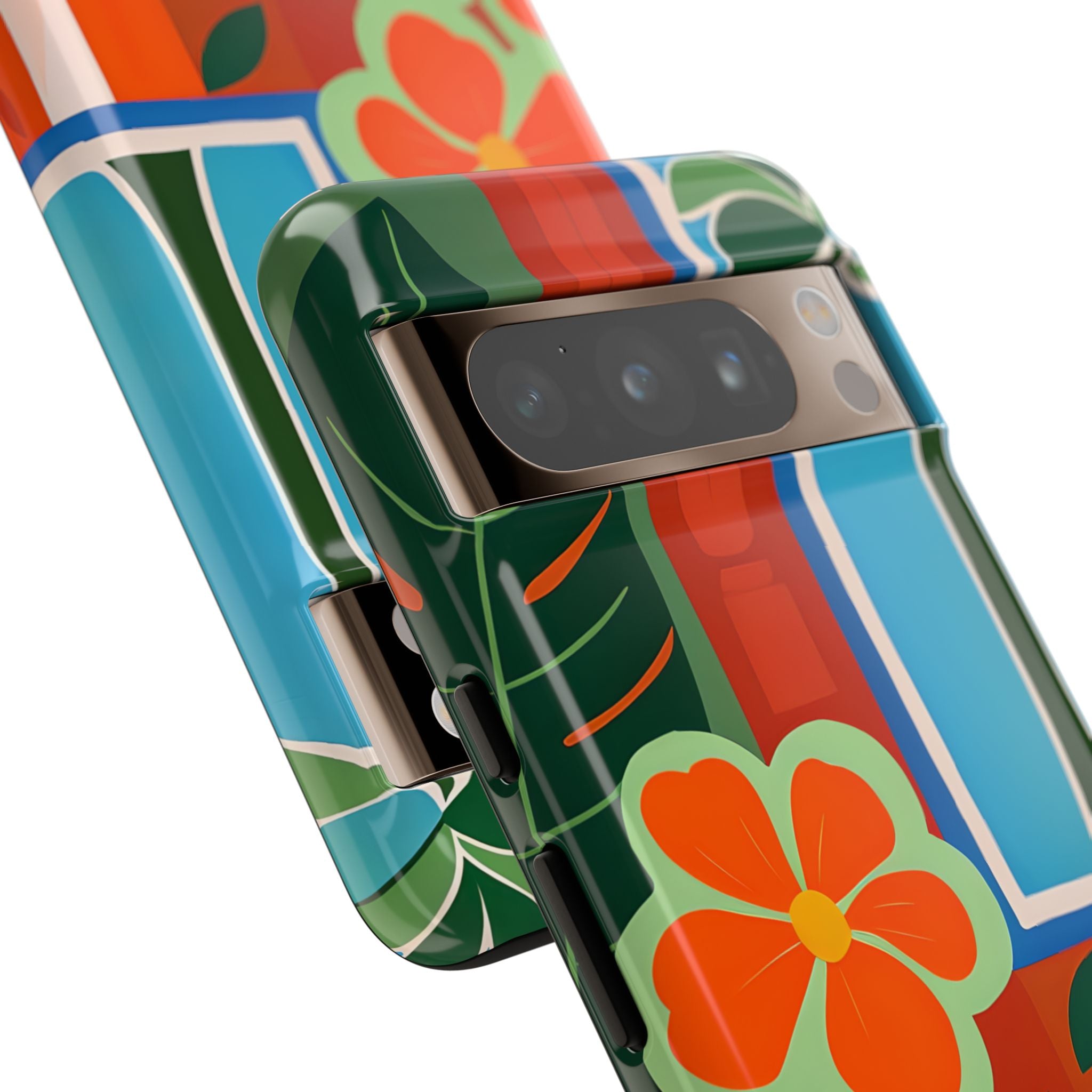 Vivid Jungle Collage · Tough