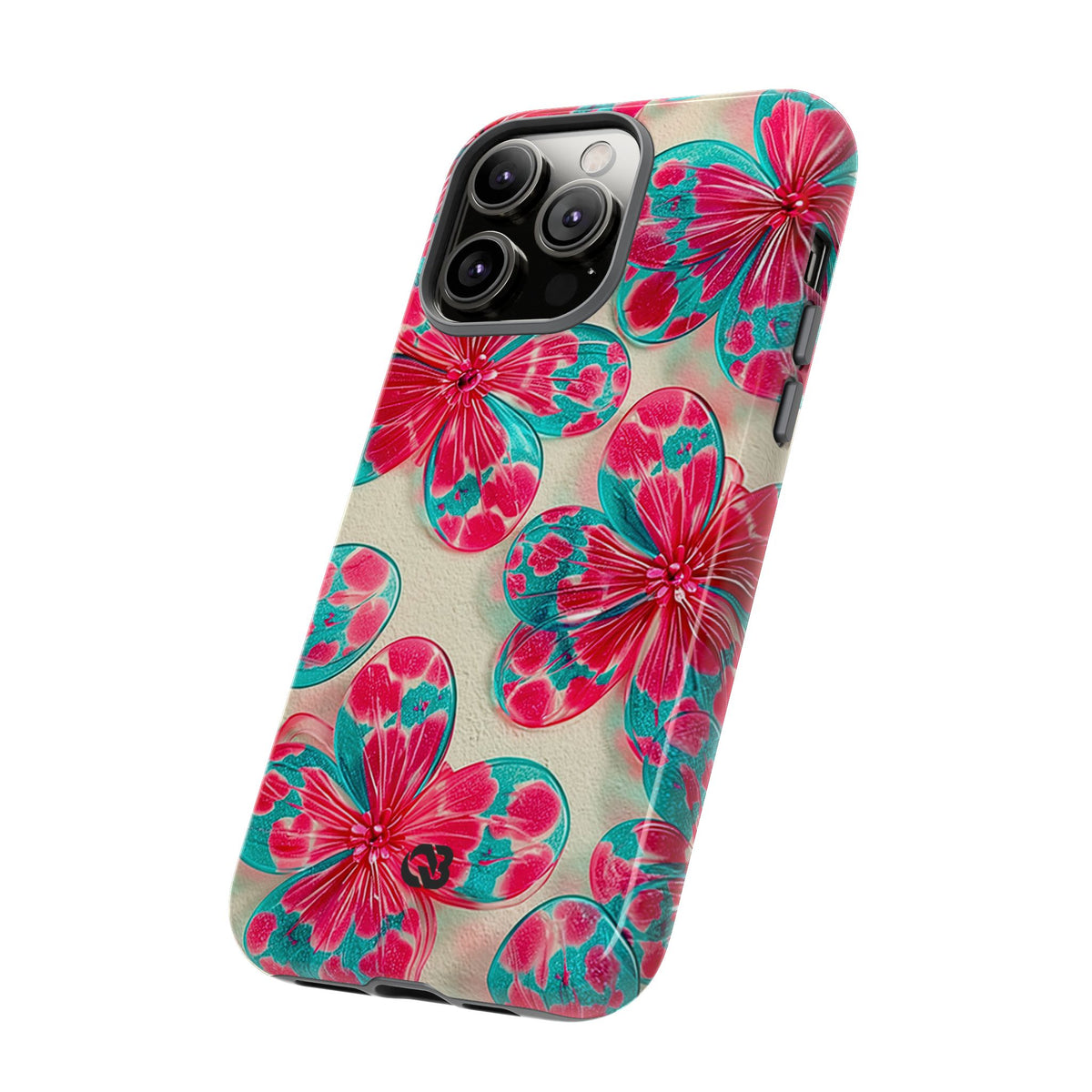 Lucite Jelly Bloom · Tough Phone Case for iPhone · Pink