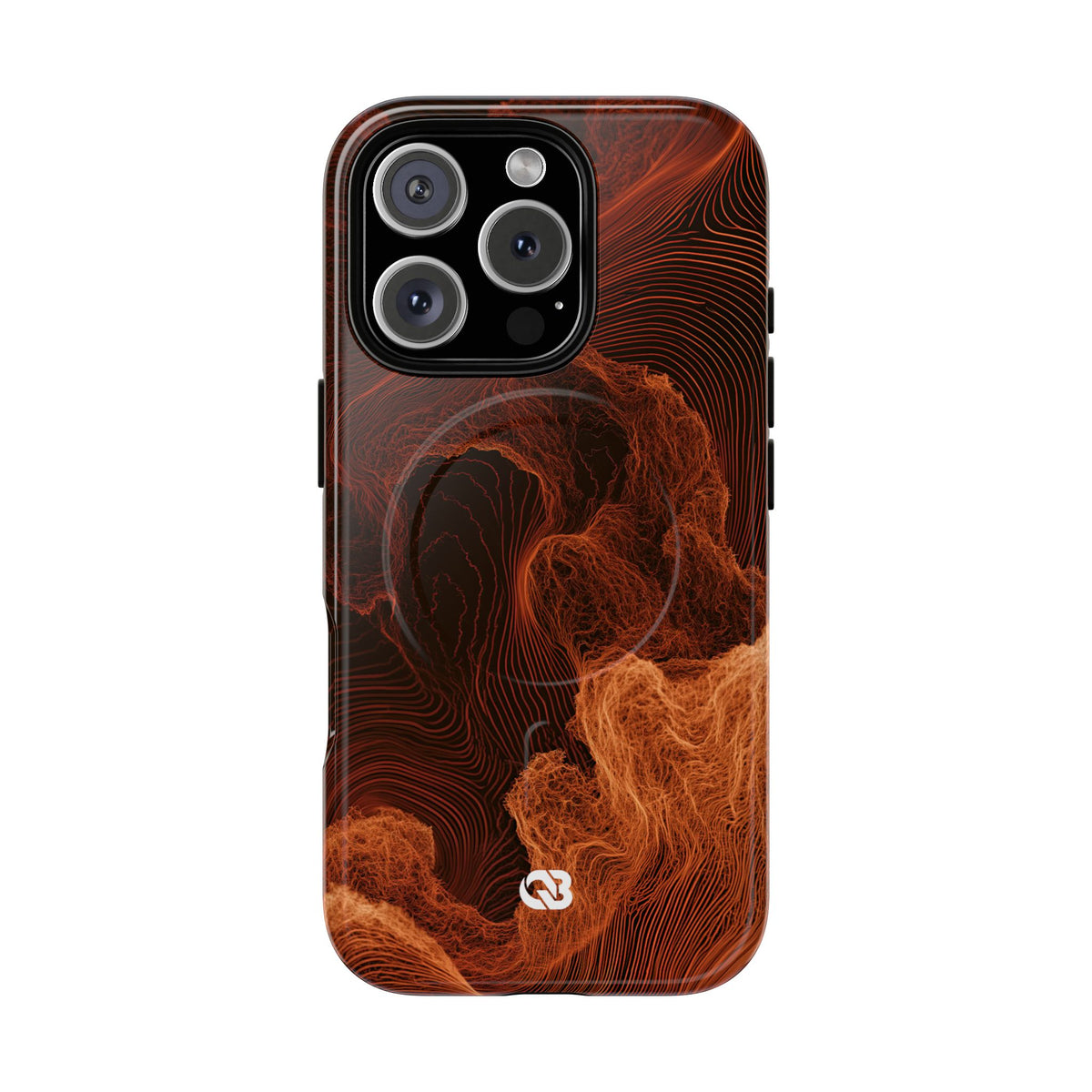 Amber Filament · Tough 2.0 Magnetic Phone Case for iPhone · Orange