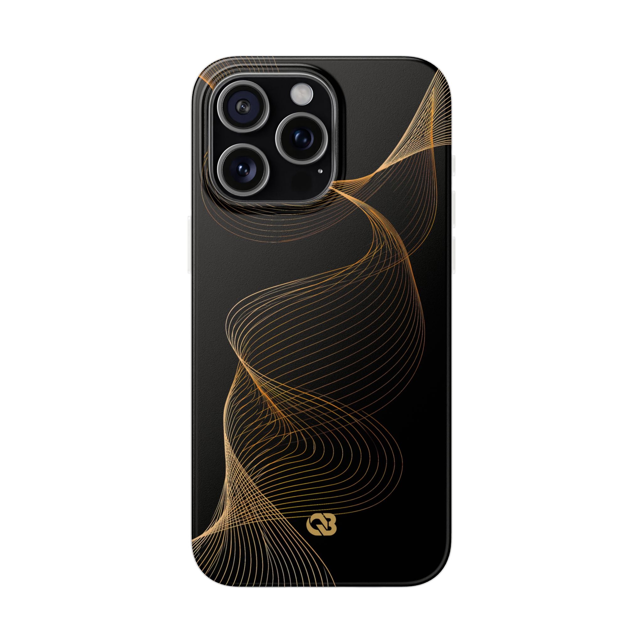 Gold Lite Phone Case for iPhone - Burnished Bronze Helix
