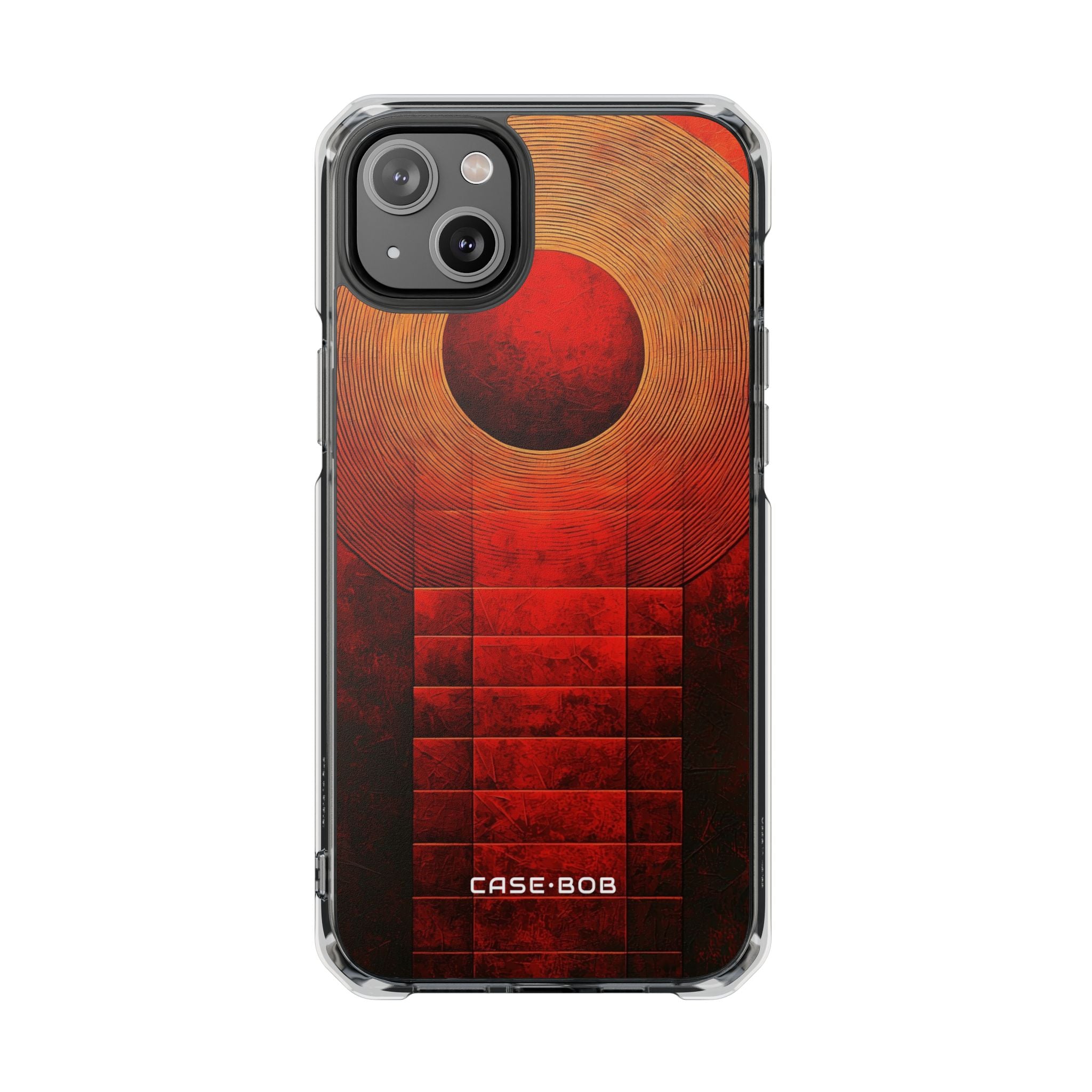 Crimson Orbit iPhone 14 Plus Case - Impact