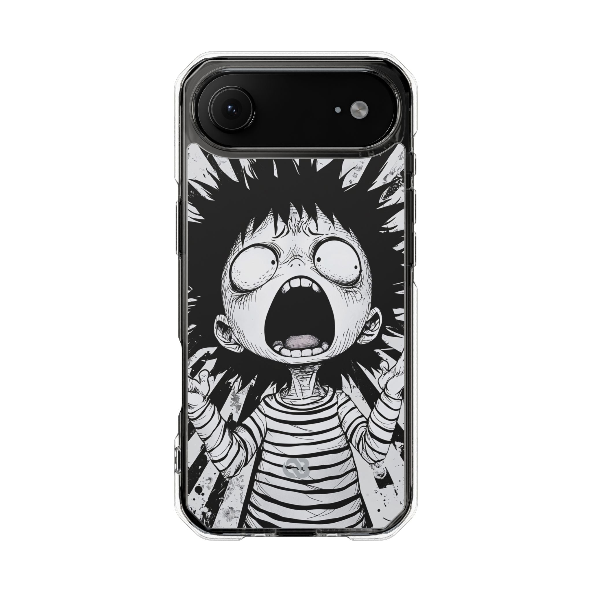 Chaotic Monochrome Scream · Impact Magsafe