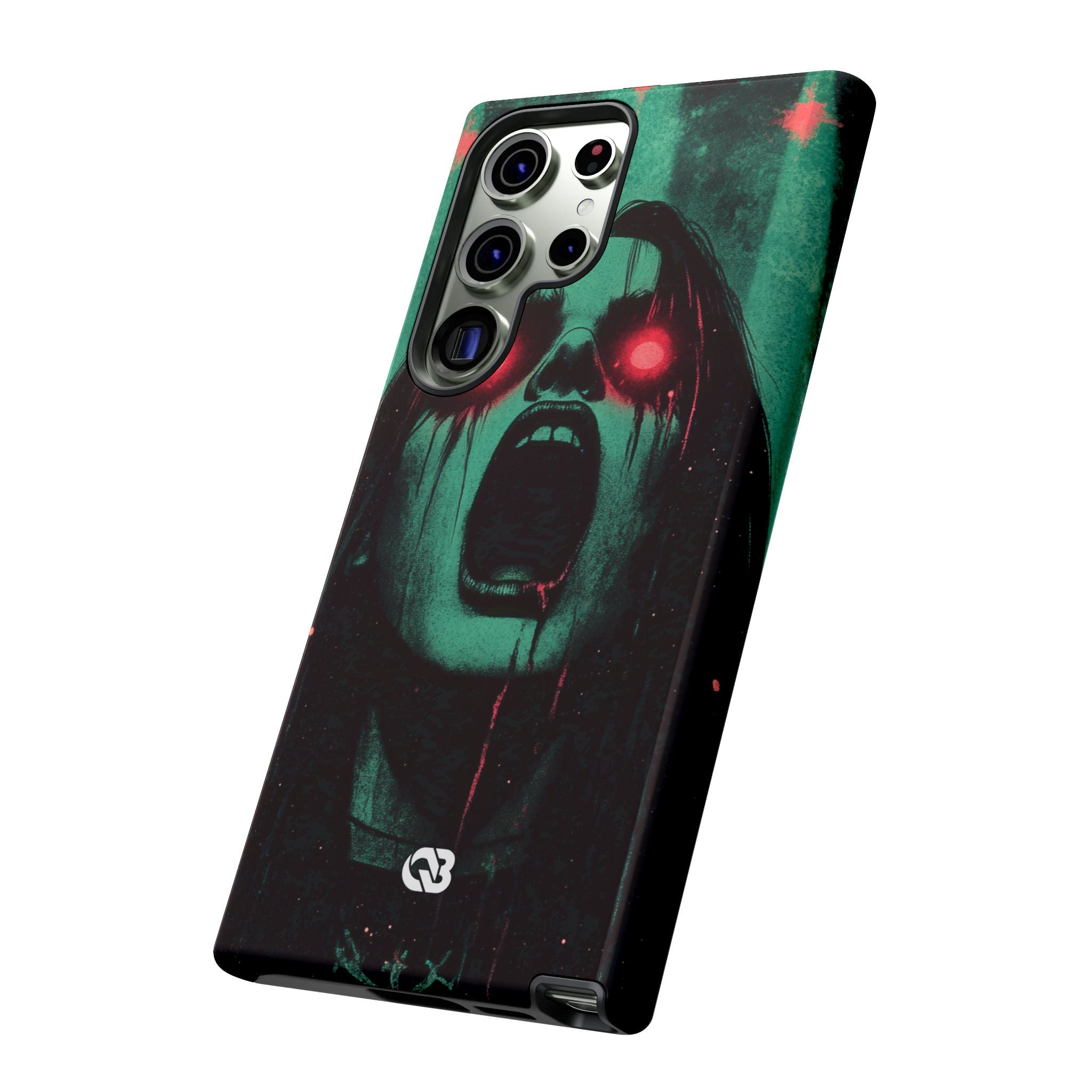 Crimson Emerald Scream · Tough Phone Case for Samsung