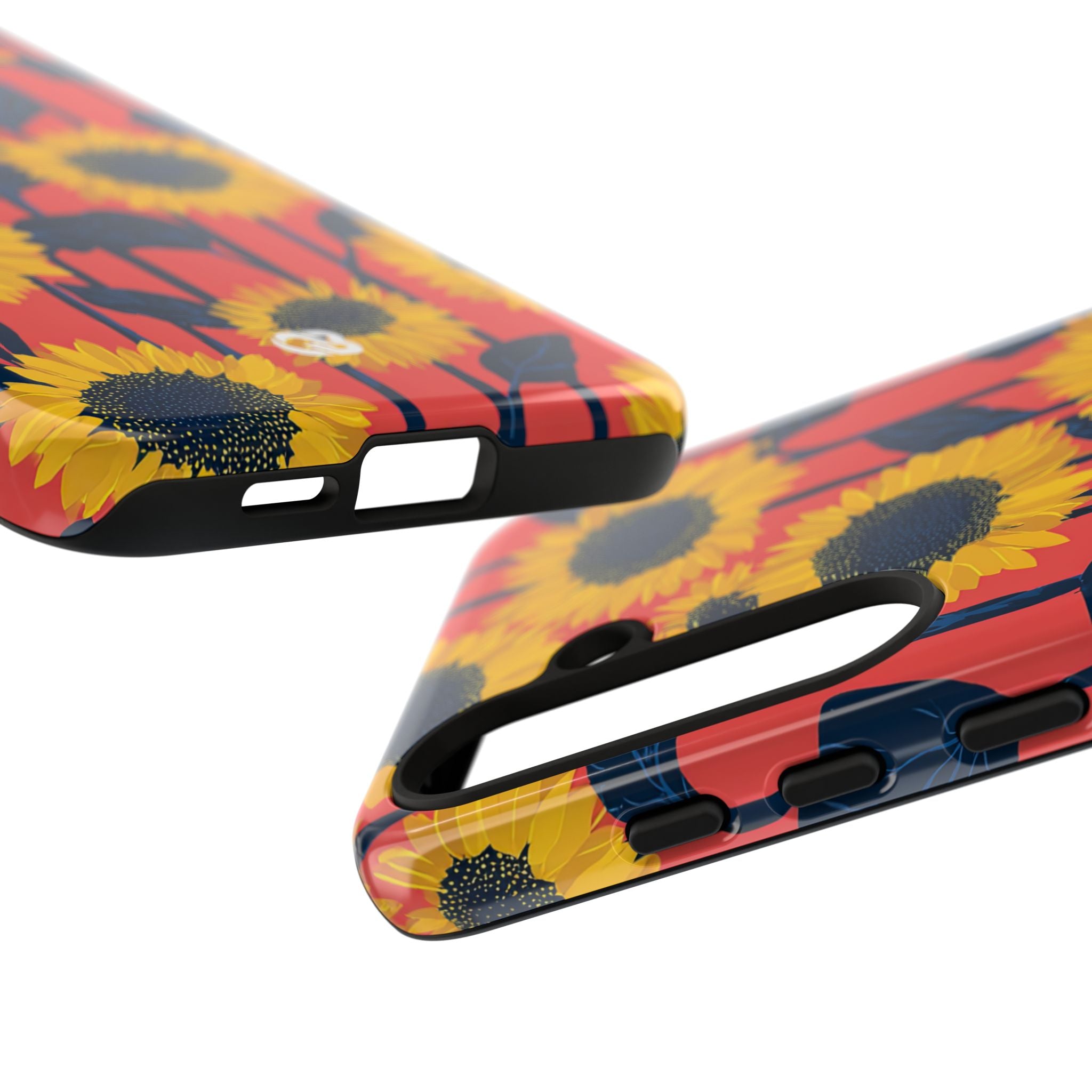 Solar Navy Bloom · Tough Phone Case for Samsung