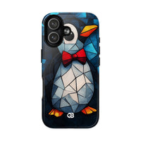 Pinguino Papillon a Mosaico · Tough+ Case · MagSafe