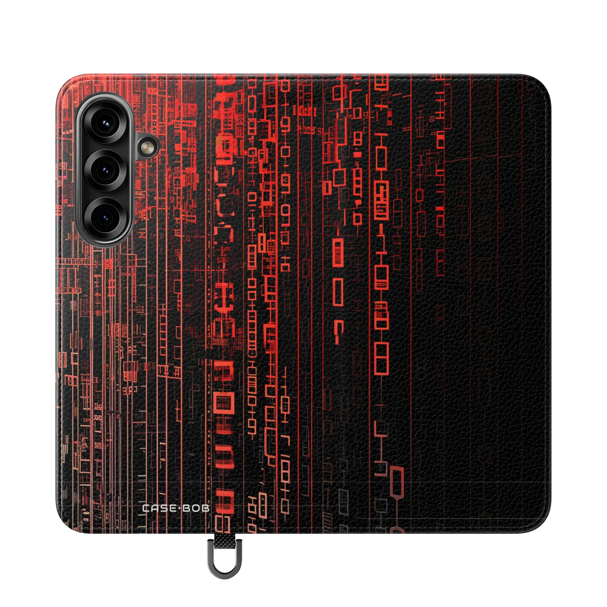 Crimson Columns - Samsung S25 Case - Pung