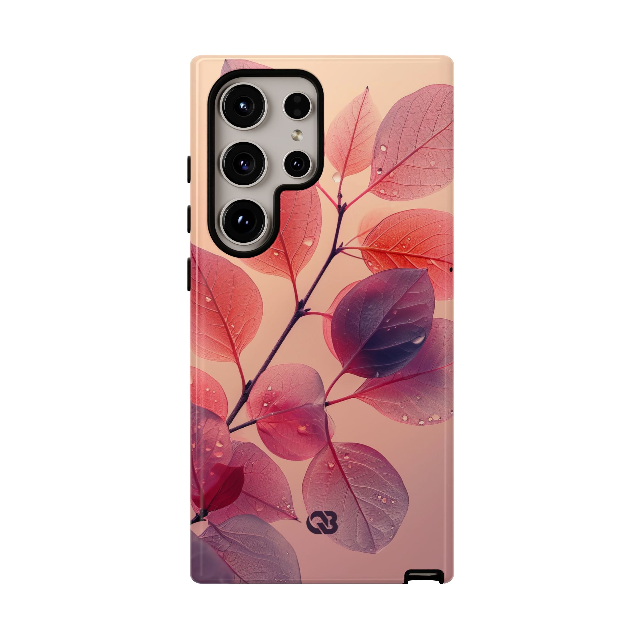 Dewy Magenta Foliage · Tough Phone Case for Samsung