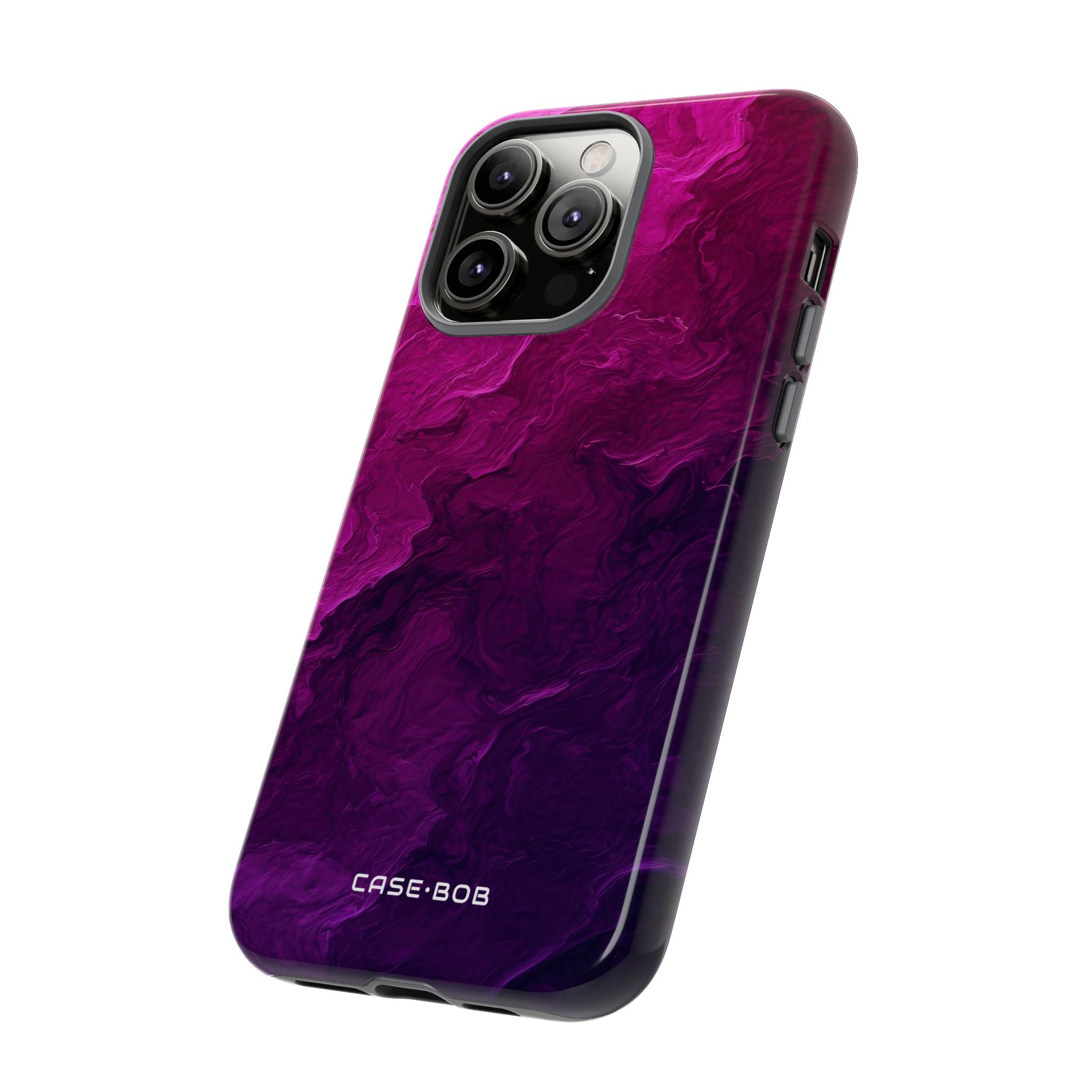 Violet Swirl iPhone 14 Pro Max Case - Tough