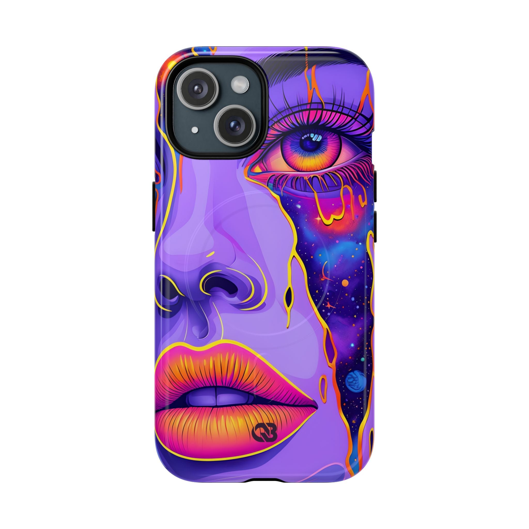 Violet Cosmic Gaze · Tough+ Phone Case for iPhone · Magsafe