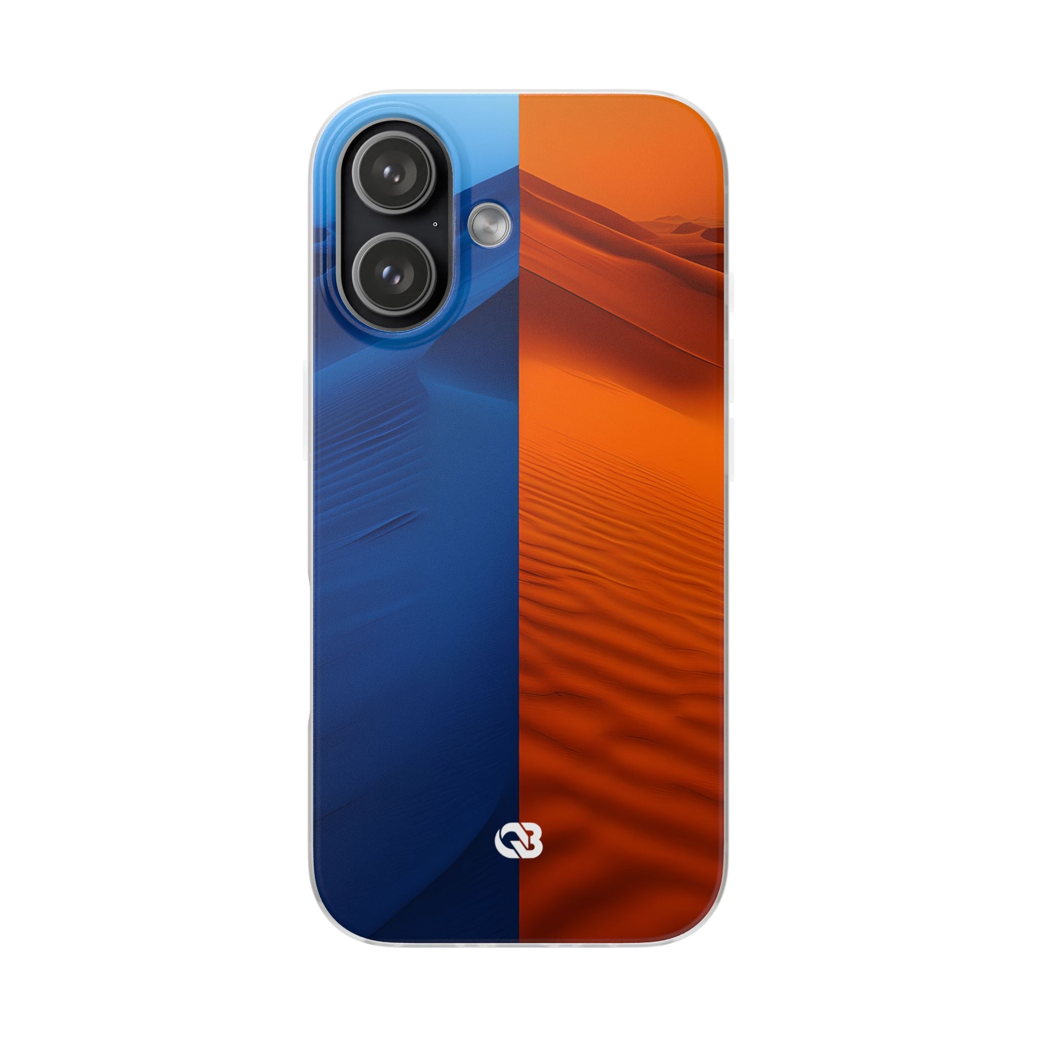 Split Dune Horizon · Soft Phone Case for iPhone