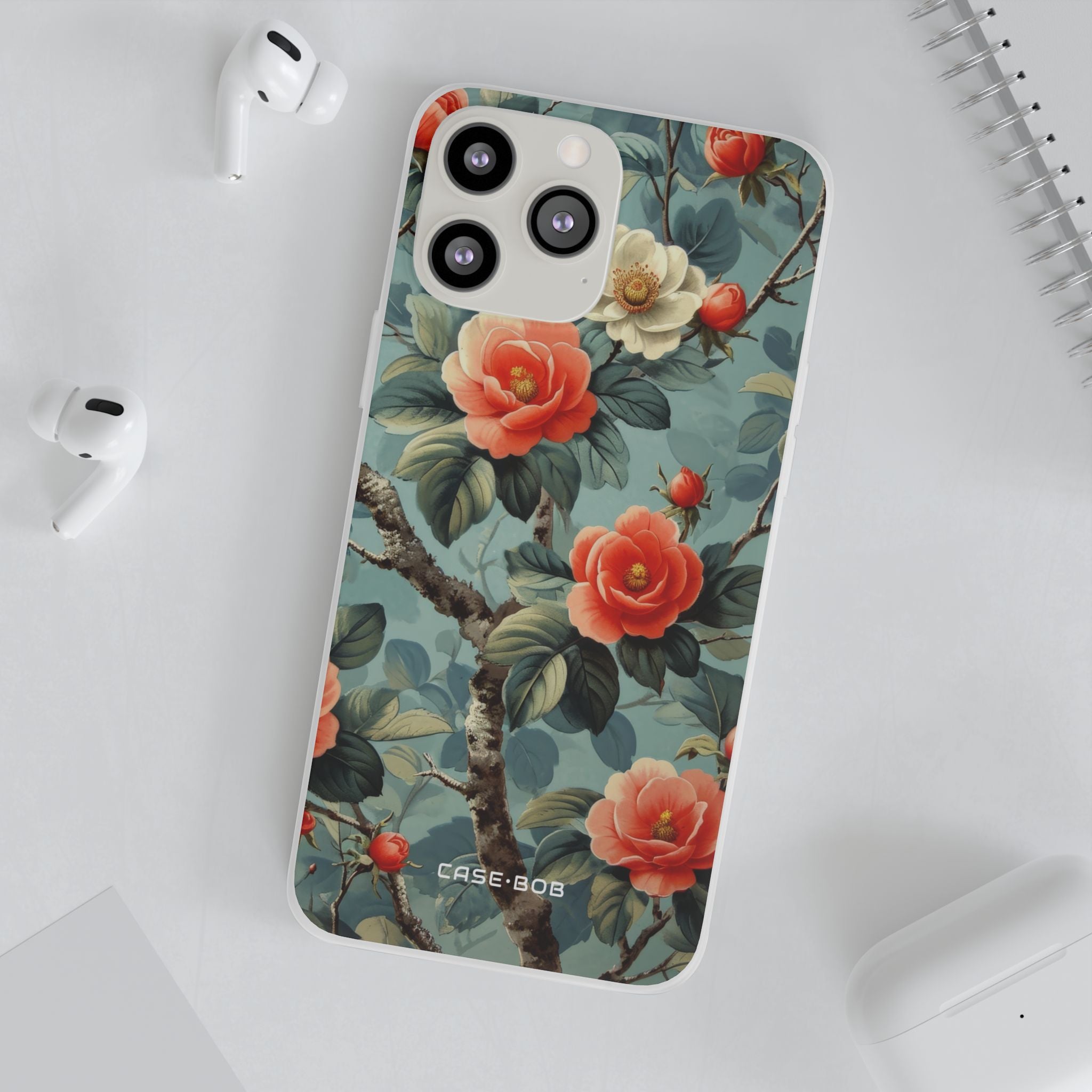 Coral Bloom iPhone 13 Pro Max - Soft