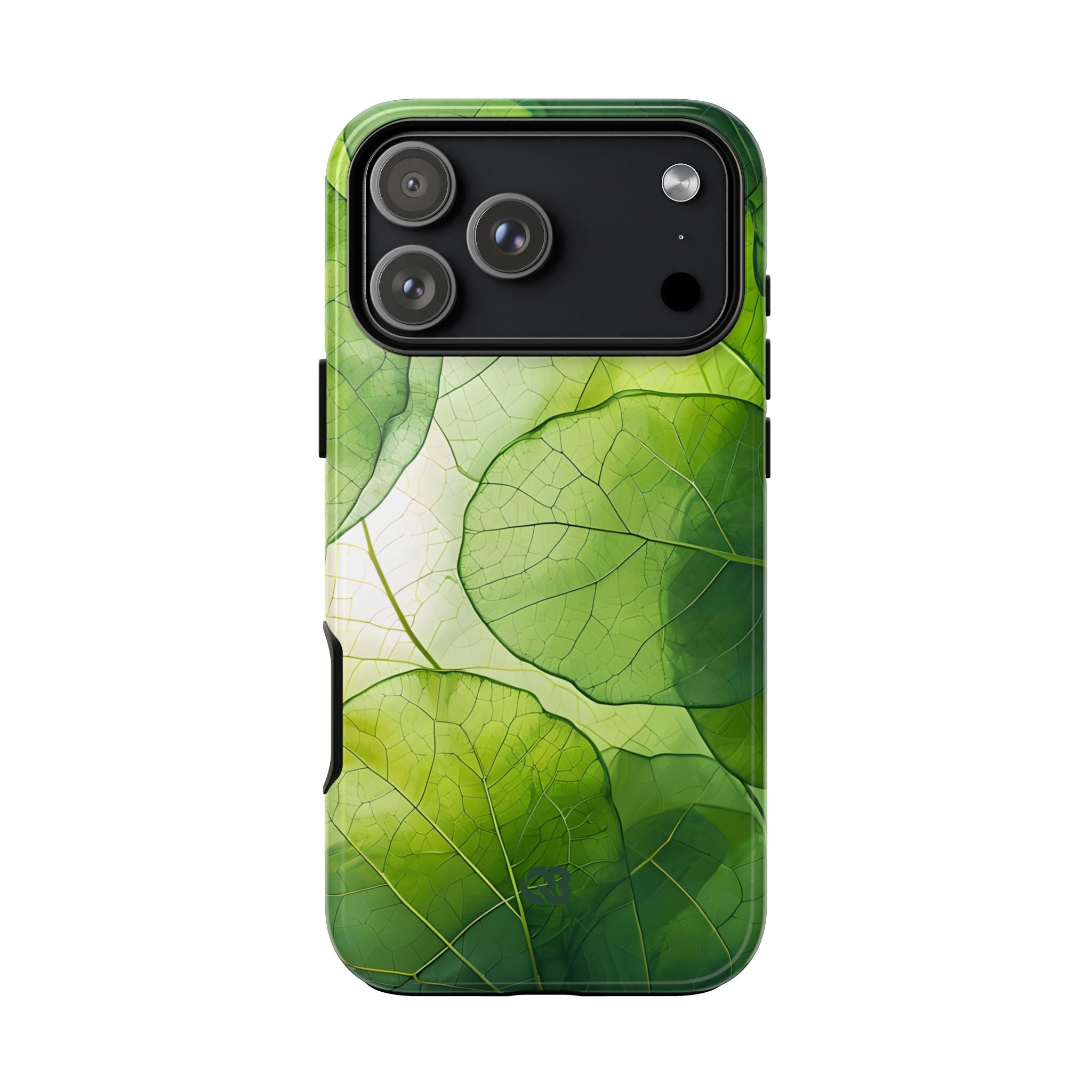 Emerald Leaf Veins · Tough Phone Case for iPhone