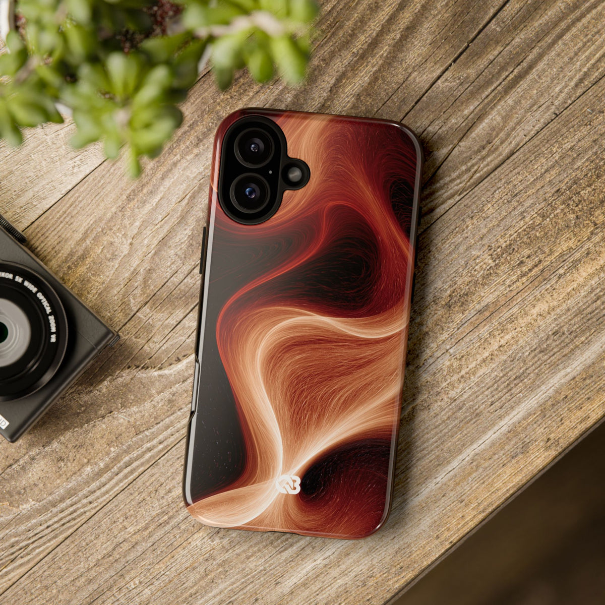 Solar Ember Flow · Tough Phone Case for iPhone · Orange