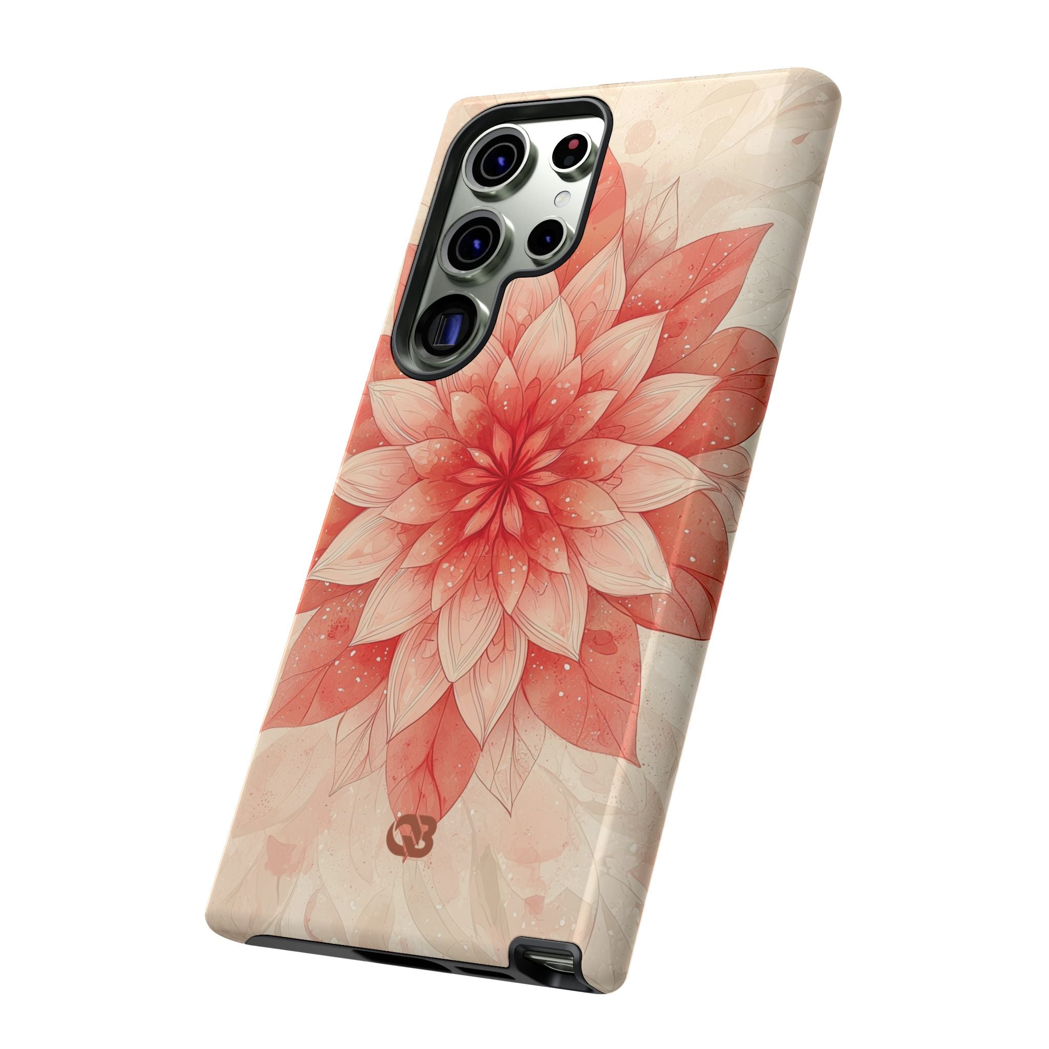 Coral Layered Bloom · Tough Handyhülle für Samsung