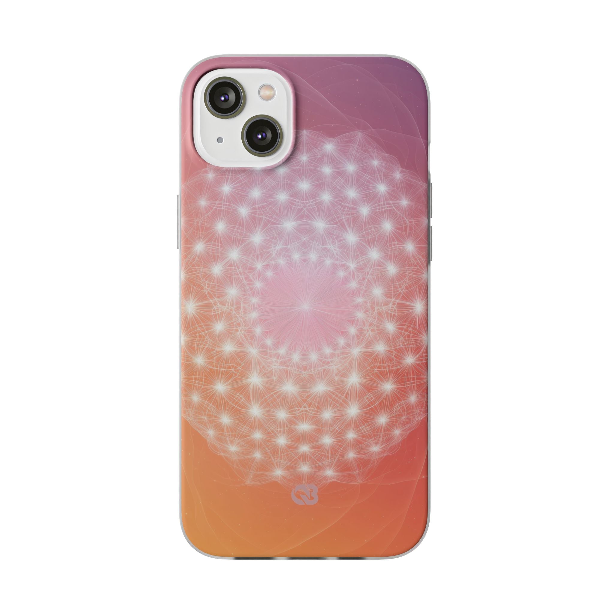 Radiant Stardust Mandala · Soft Phone Case for iPhone