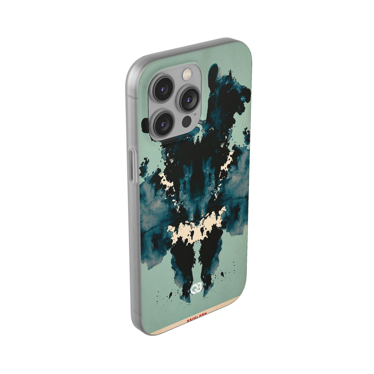 Rorschach Ink Void · Lite Phone Case for iPhone · Black