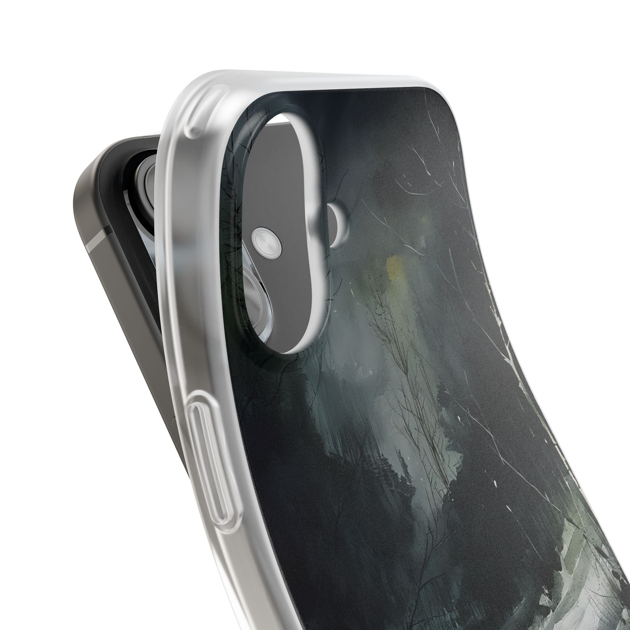 Midnight Winter Hollow · Soft Phone Case for iPhone