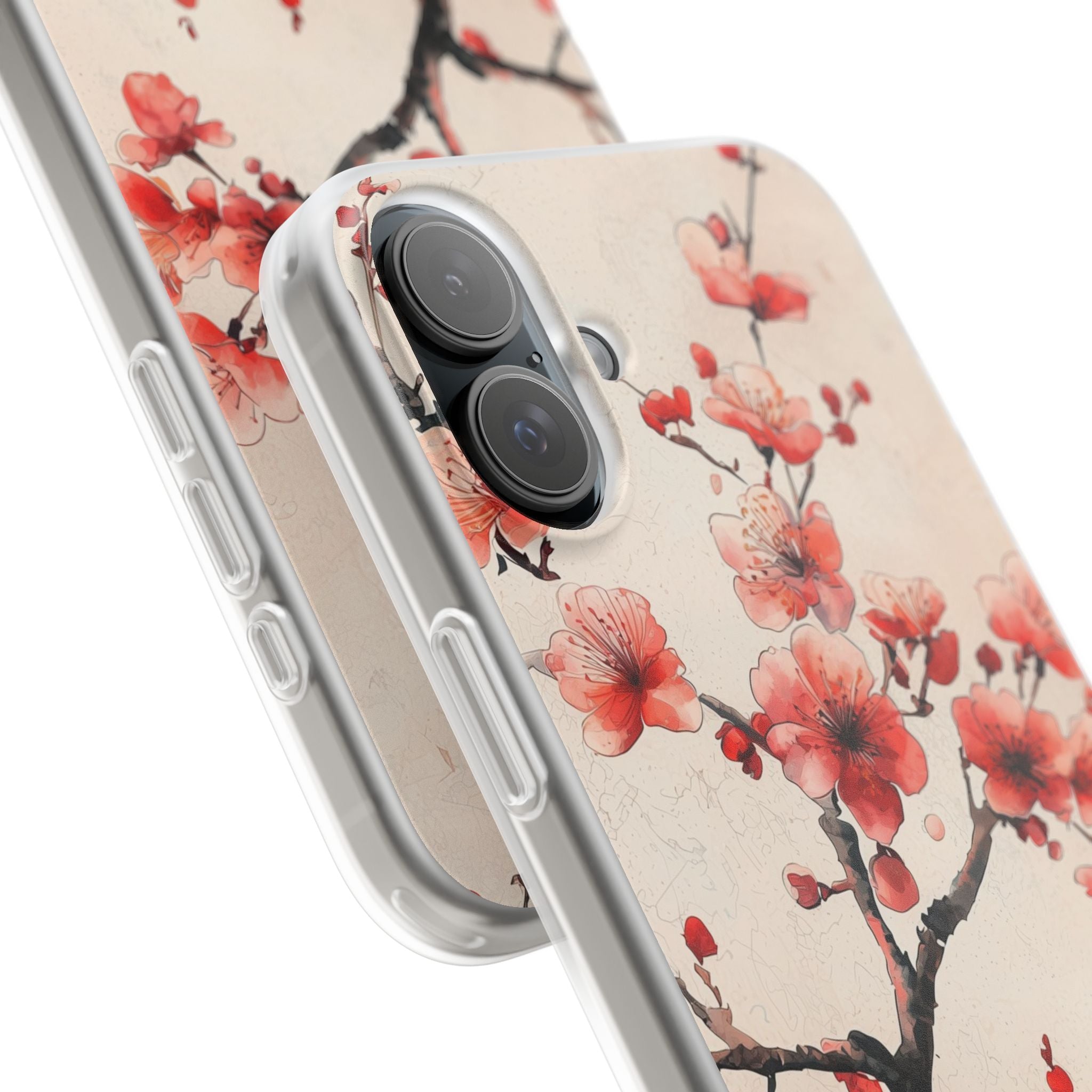 Blossom Shadow iPhone 16 Plus Case - Soft