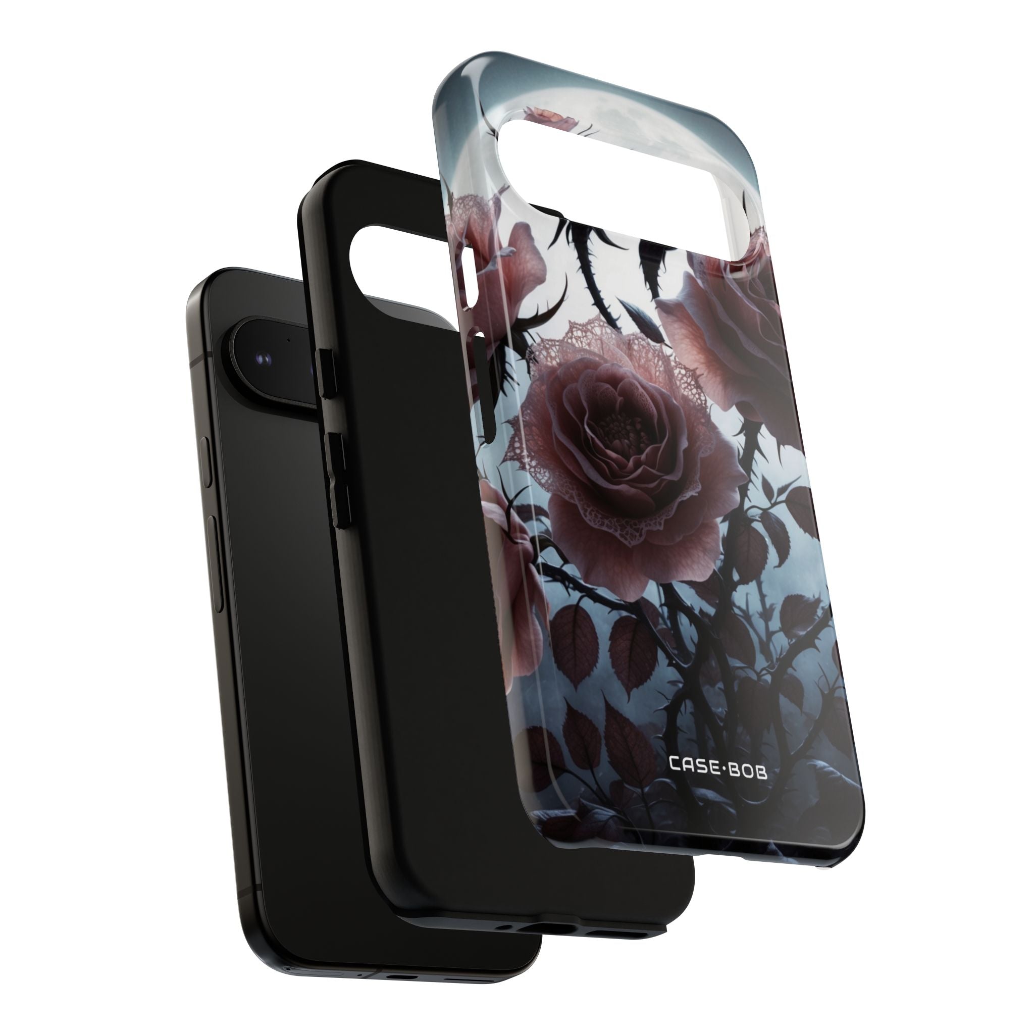 Luminous Rose Thorns Google Pixel 9 Pro XL Case - Tough