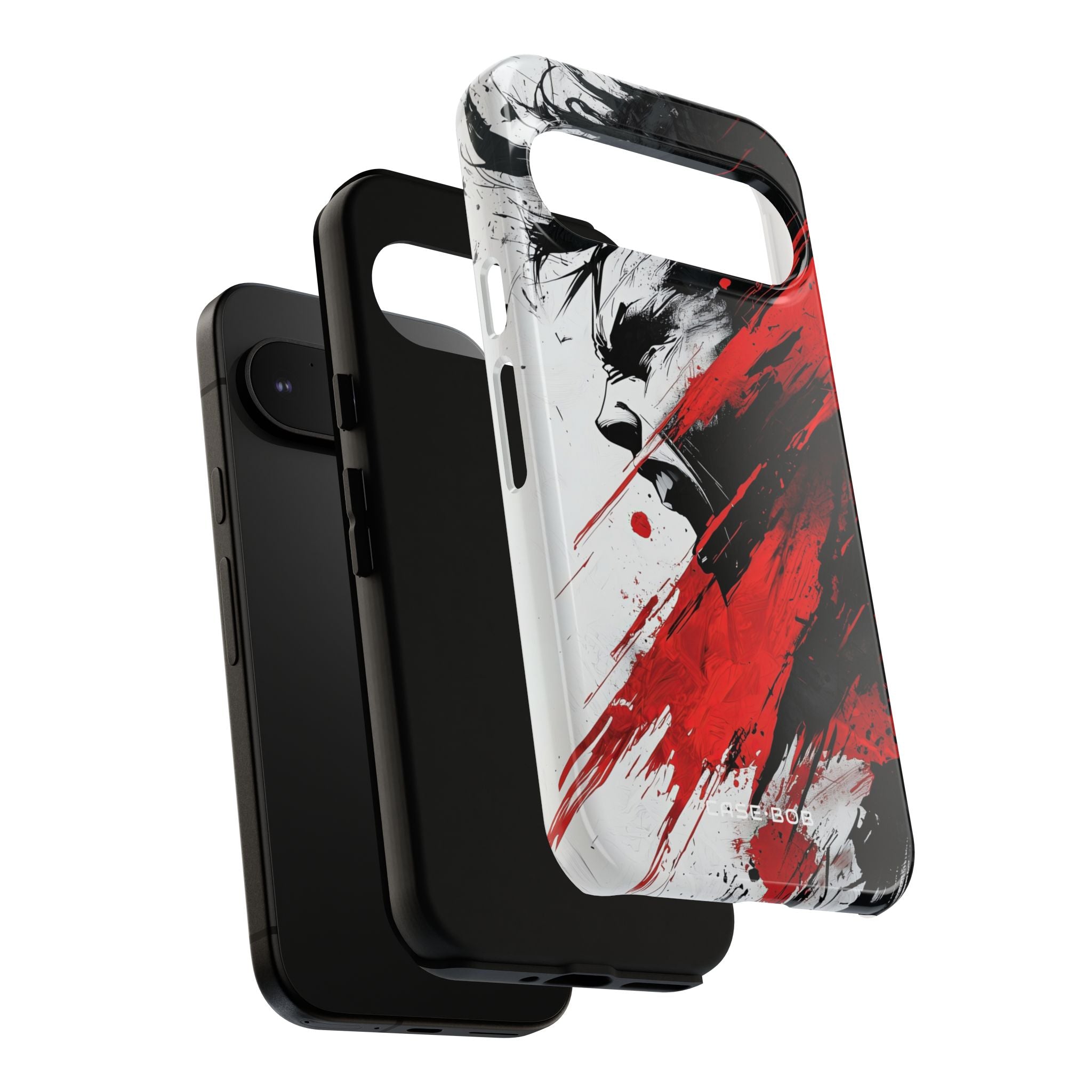 Yelling Profile Burst Google Pixel 9 Case - Tough