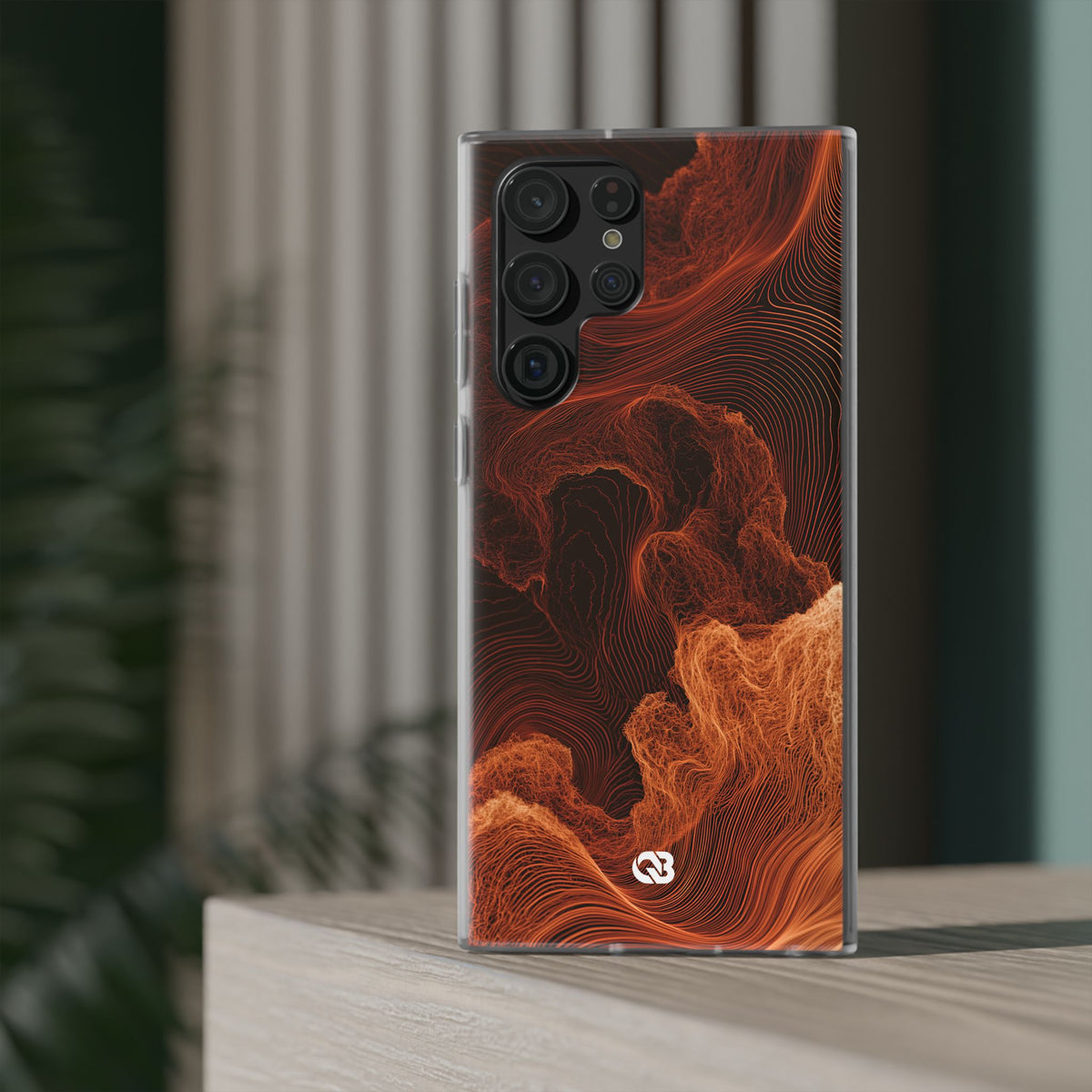 Amber Filament · Lite Phone Case for Samsung · Orange