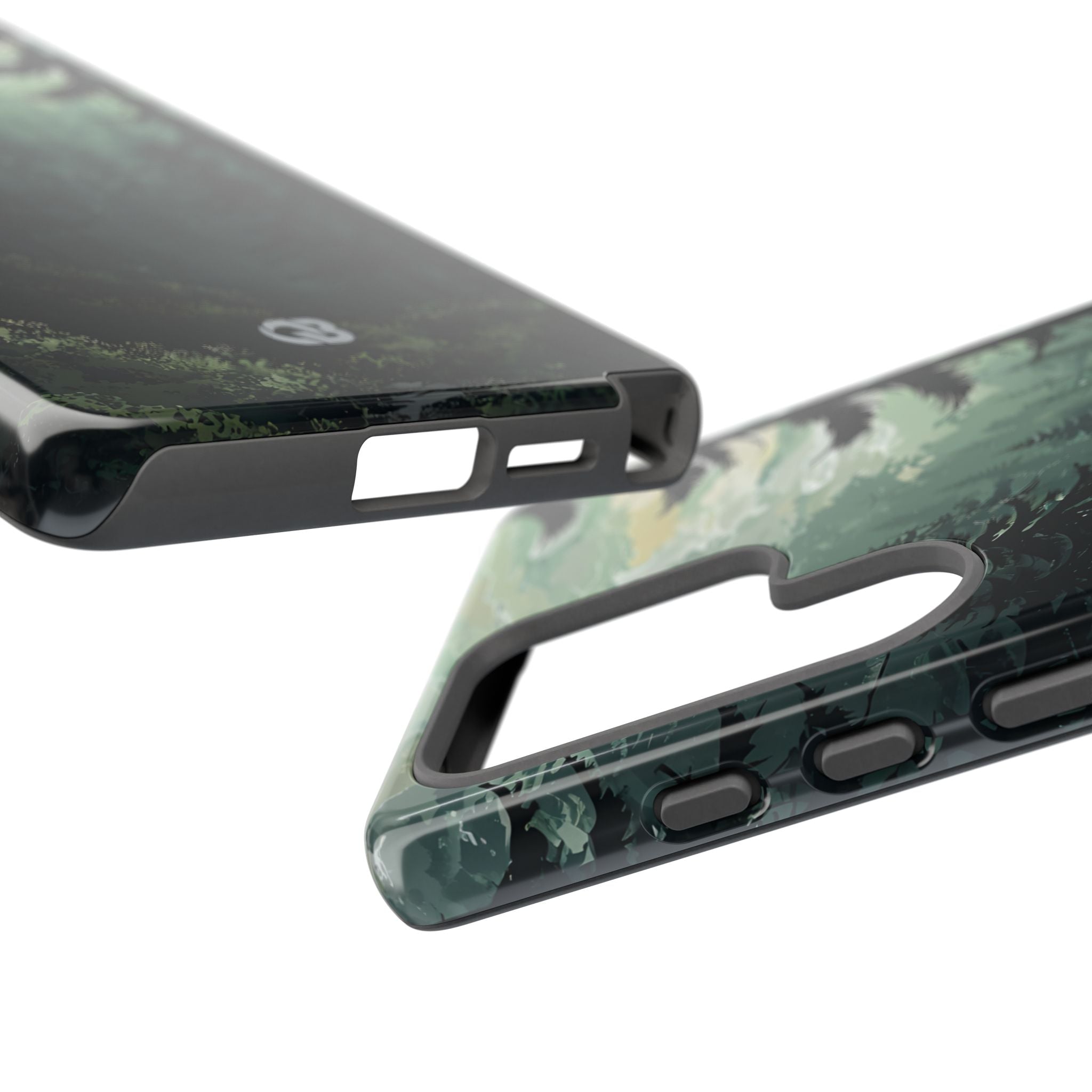 Misty Pine Shadow · Coque de téléphone Tough pour Samsung