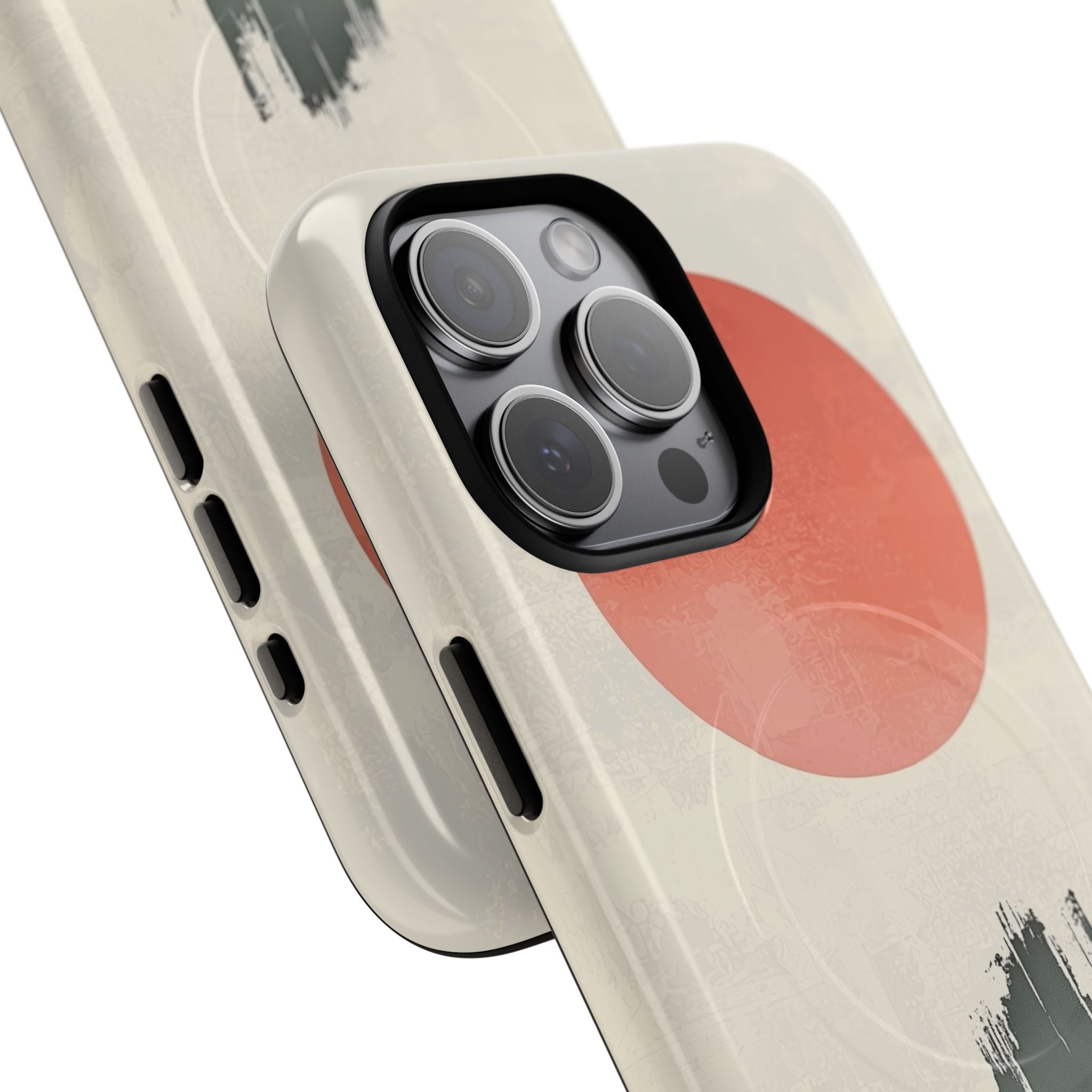 Crimson Sun Strokes · Tough+ Phone Case for iPhone · Magsafe