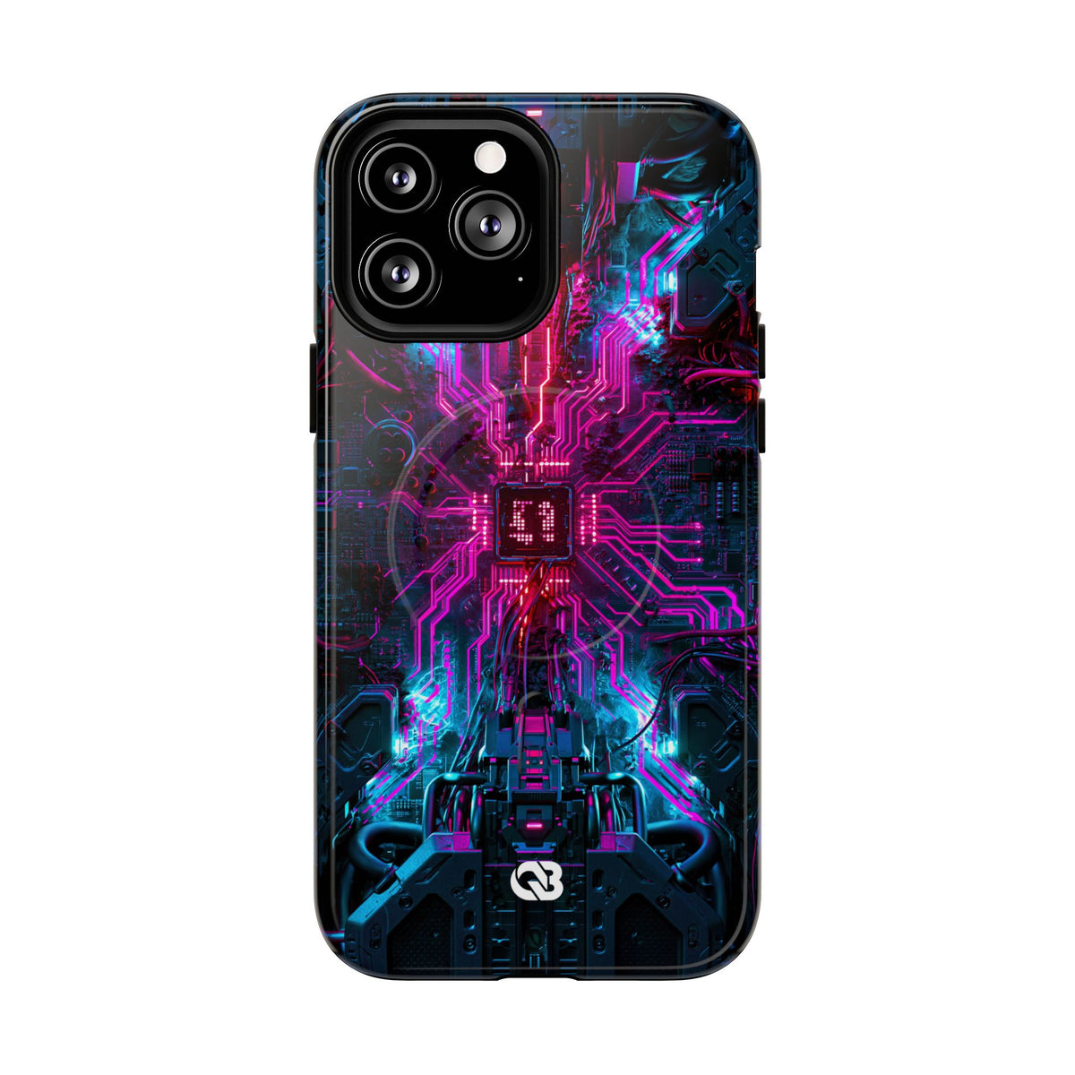 Neural Circuit Core · Tough 2.0 Magnetic Phone Case for iPhone · Black