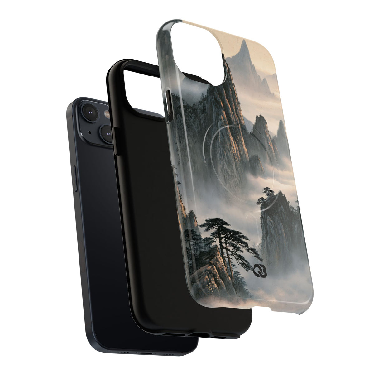 Sacred Mountain Mist · Tough 2.0 Magnetic Phone Case for iPhone · Beige