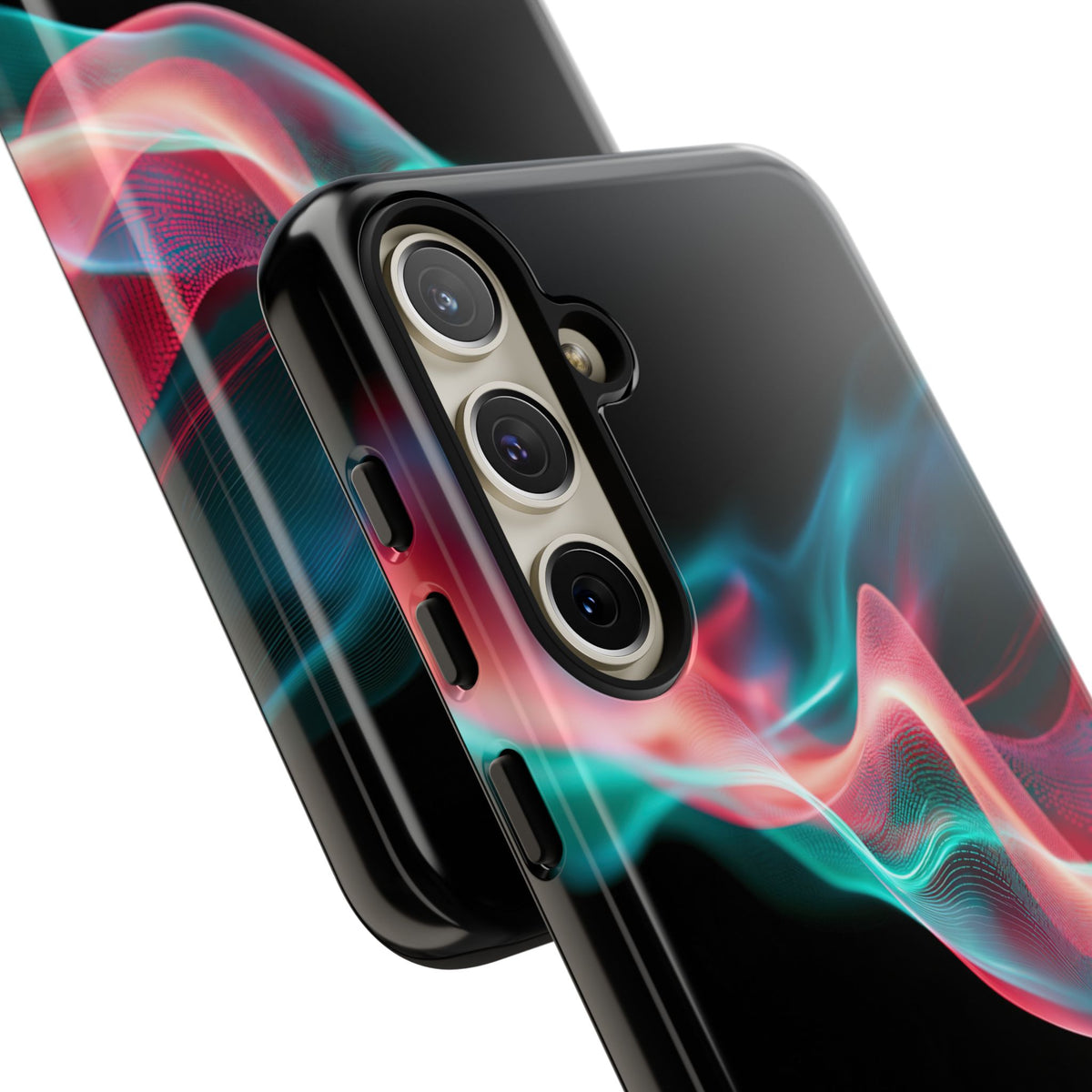 Digital Frequency · Tough Phone Case for Samsung · Black