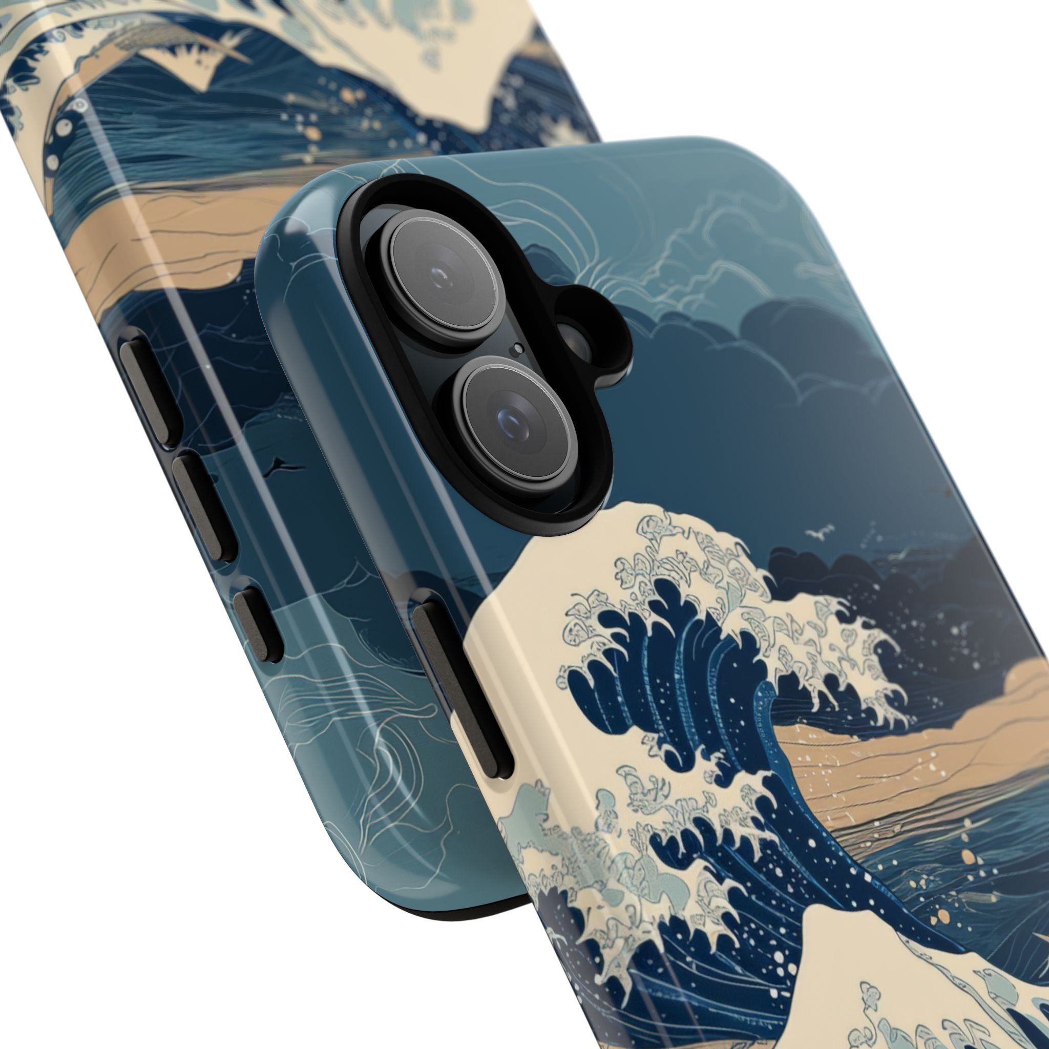 Cresting Blue Wave iPhone 16 Plus Case - Tough