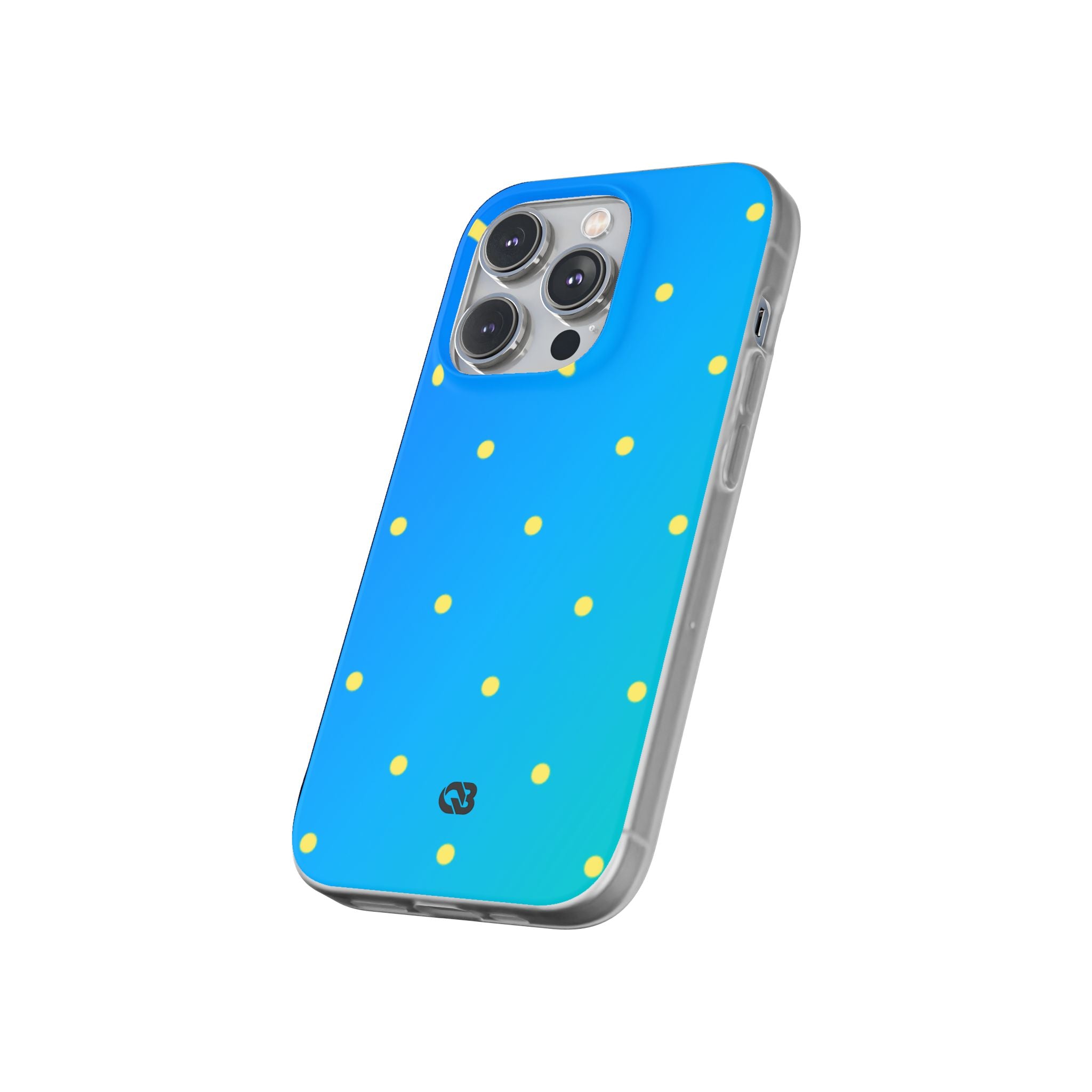 Cyan Sun Dots · Soft