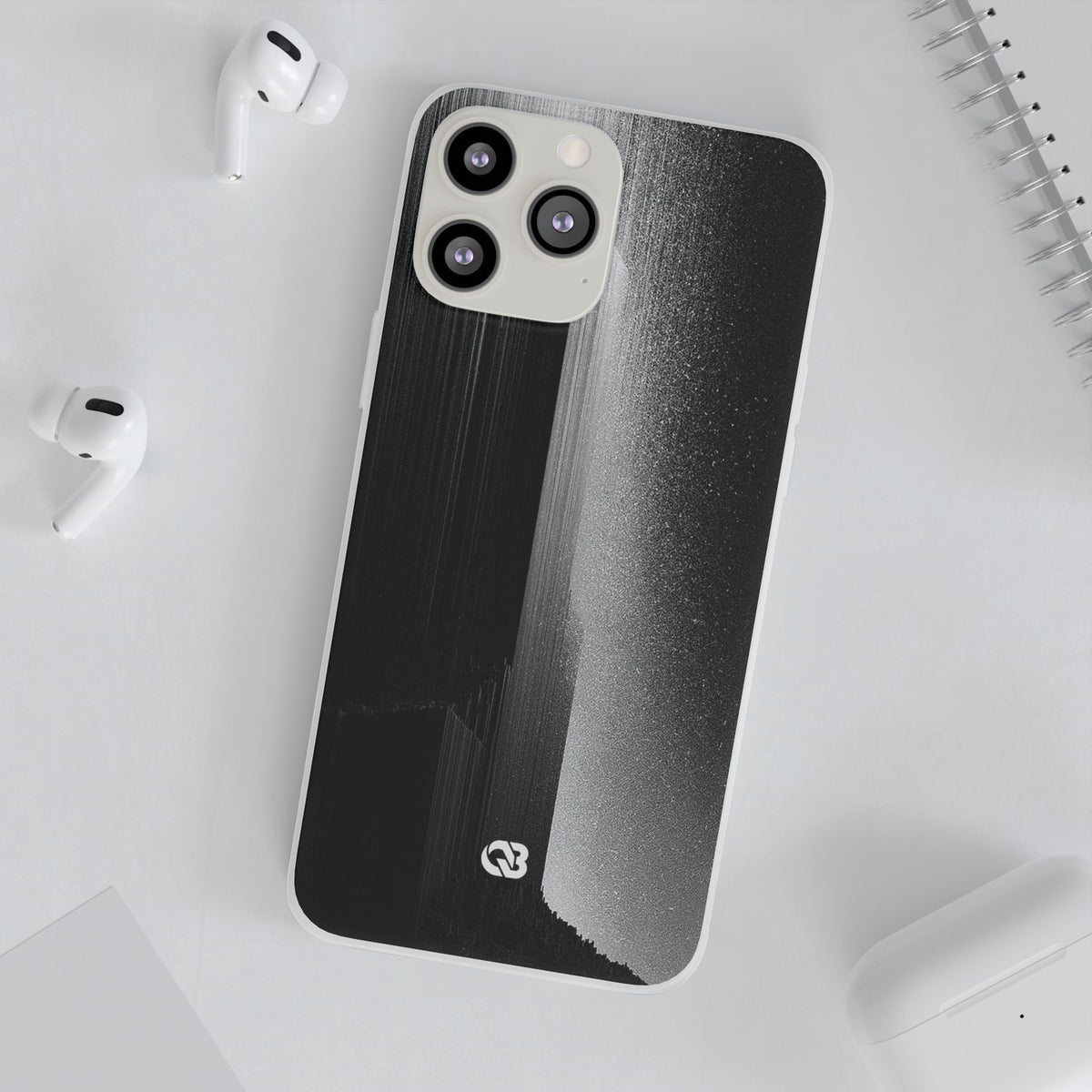 Orbital Monolith · Lite Phone Case for iPhone · Black