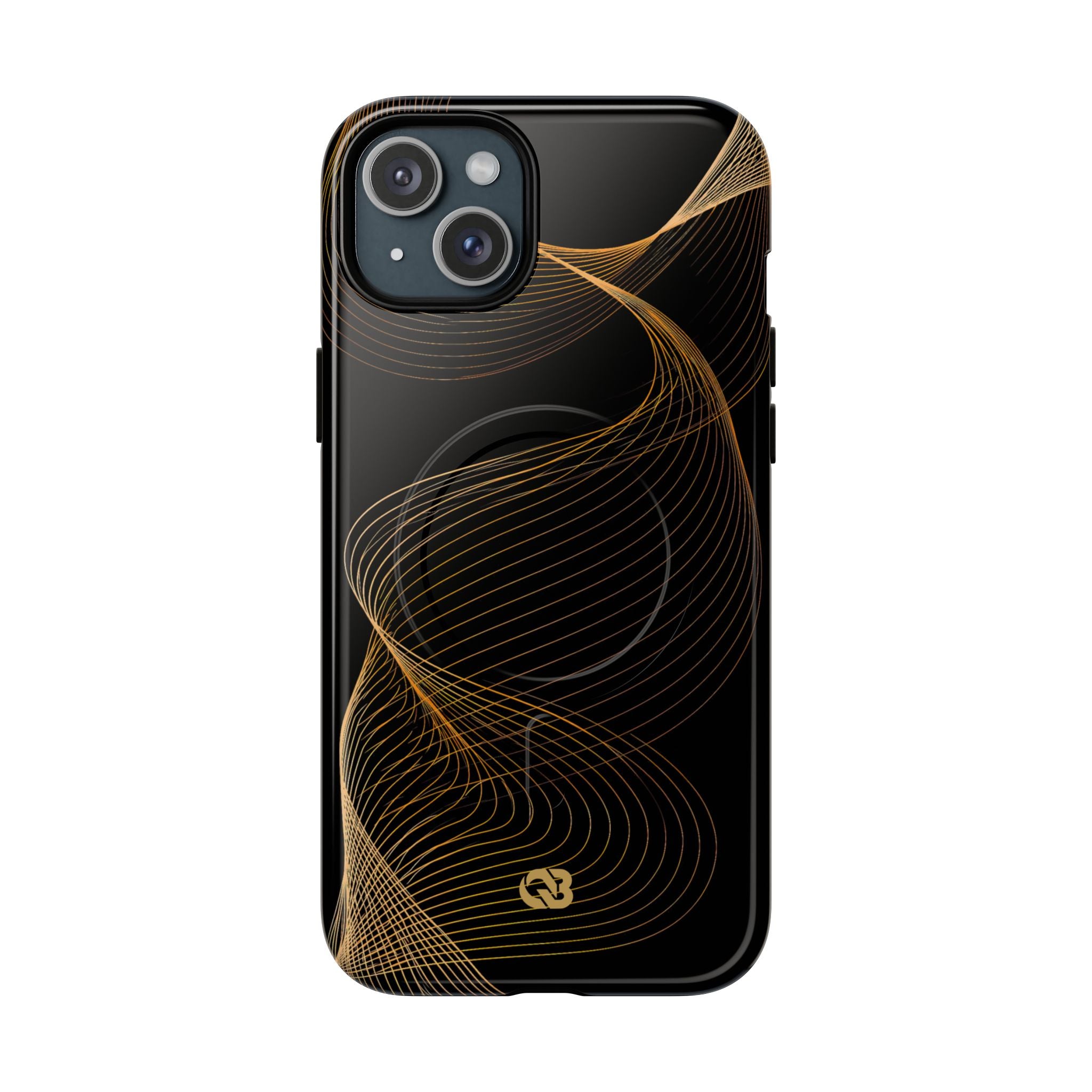 Gold Tough 2.0 Magsafe Phone Case for iPhone - Burnished Bronze Helix