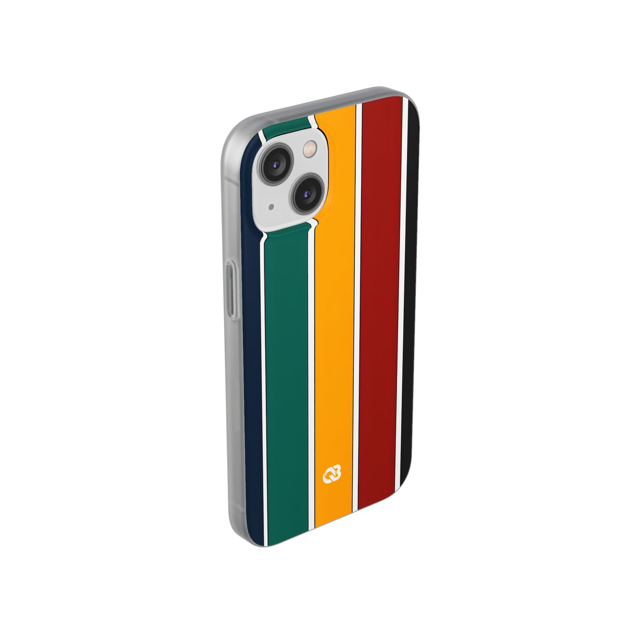 Retro Racing Bars · Soft Phone Case for iPhone