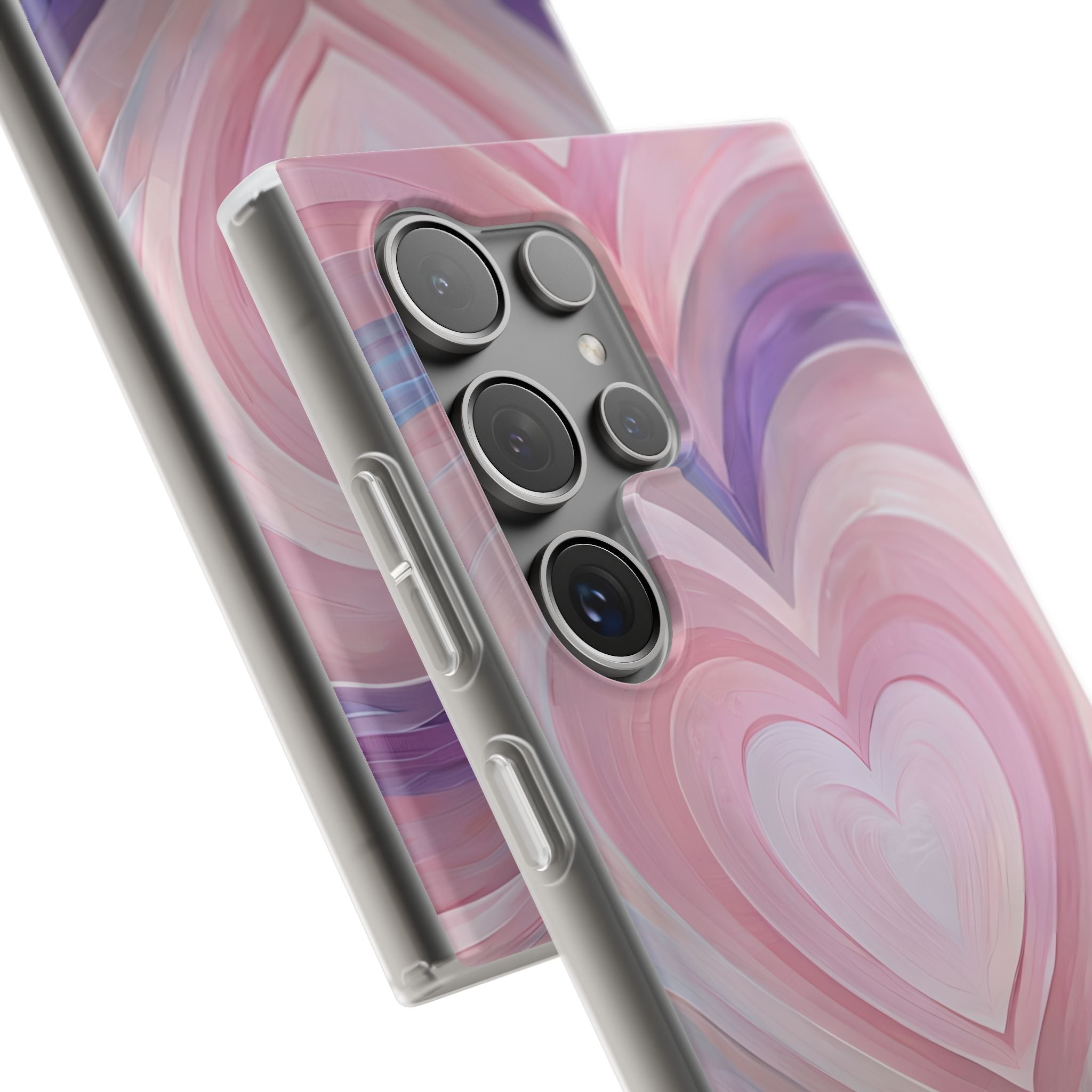 Radiant Heartbrush Samsung S24 Ultra Cover - Soft