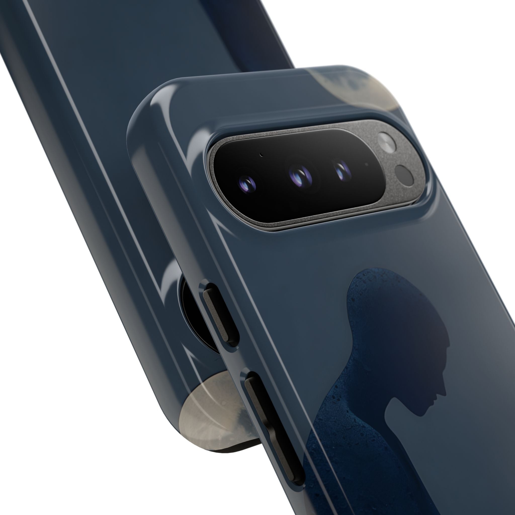 Obsidian Lunar Orb · Tough Handyhülle für Google Pixel