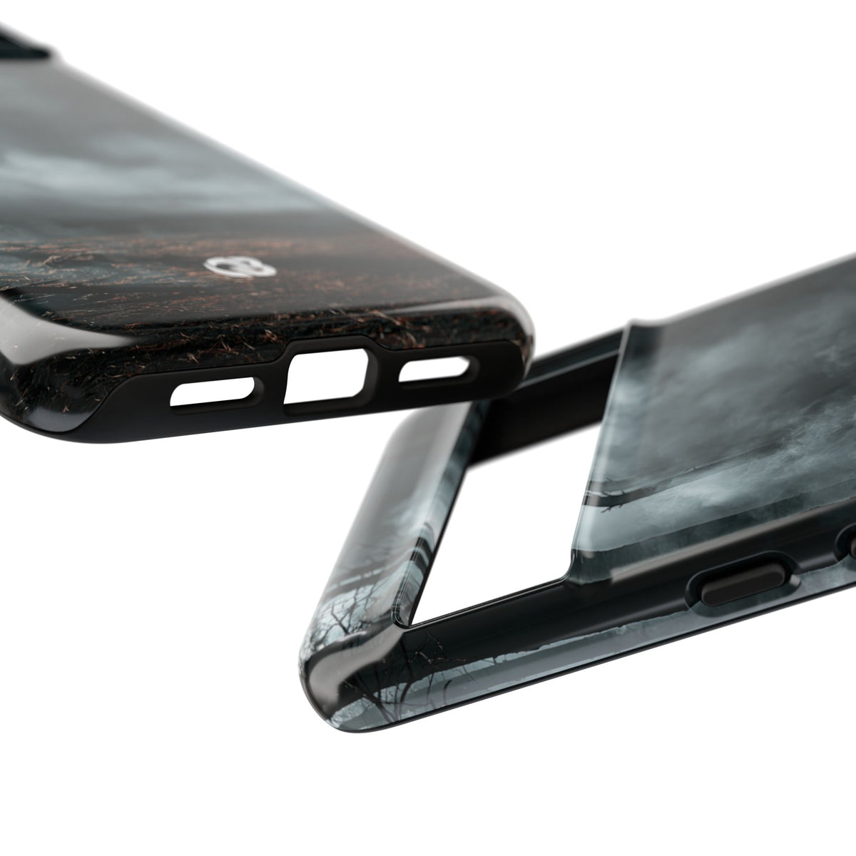 Shadowed Pine Mist · Tough Phone Case for Pixel · Black
