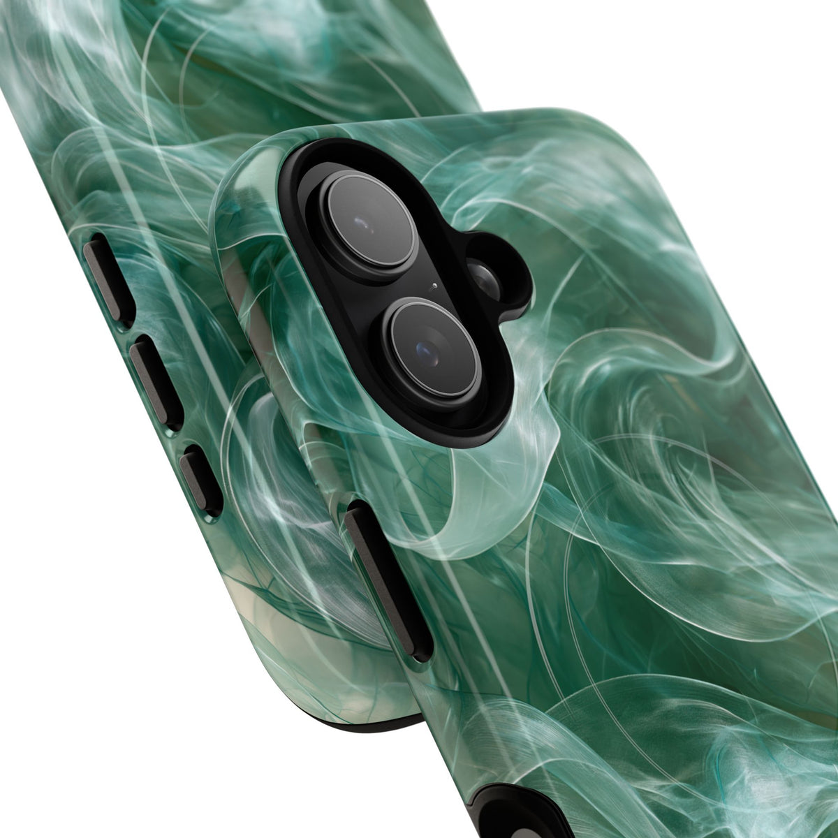 Translucent Aqua Flow · Tough 2.0 Magnetic Phone Case for iPhone · Teal