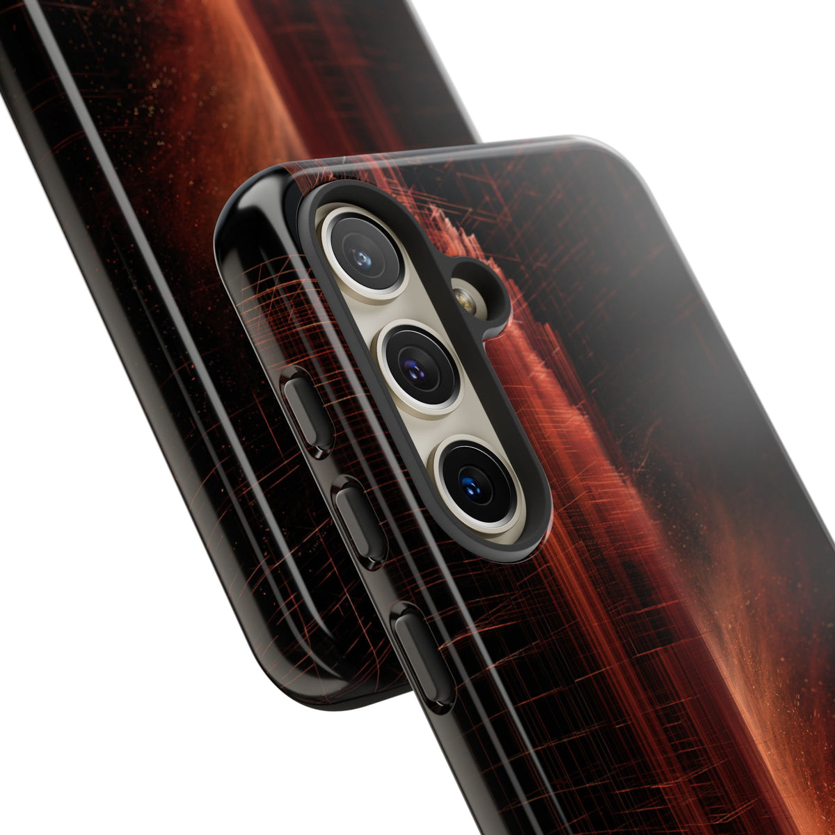 Luminous Monolith · Tough Phone Case for Samsung · Black